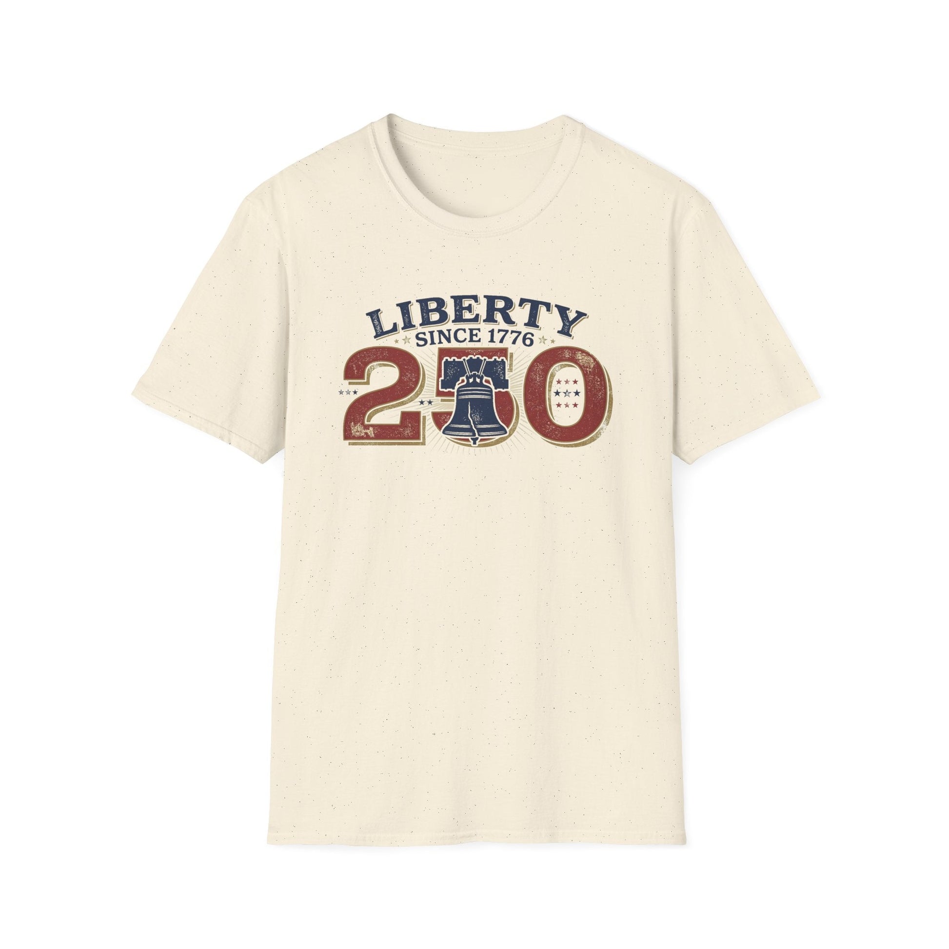 Liberty Since 1776 Vintage Patriotic T-Shirt | America's 250th Anniversary Edition - PatriotDepot.com