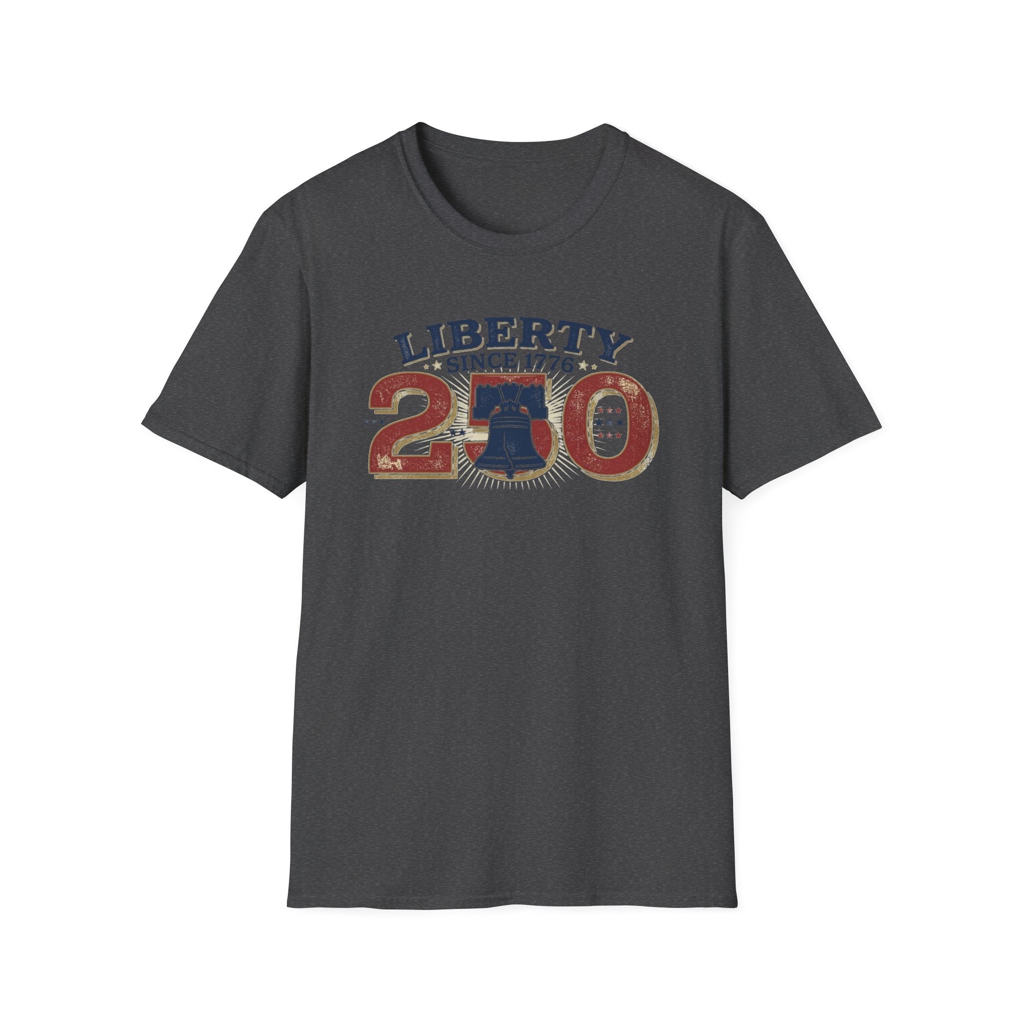 Liberty Since 1776 Vintage Patriotic T-Shirt | America's 250th Anniversary Edition - PatriotDepot.com