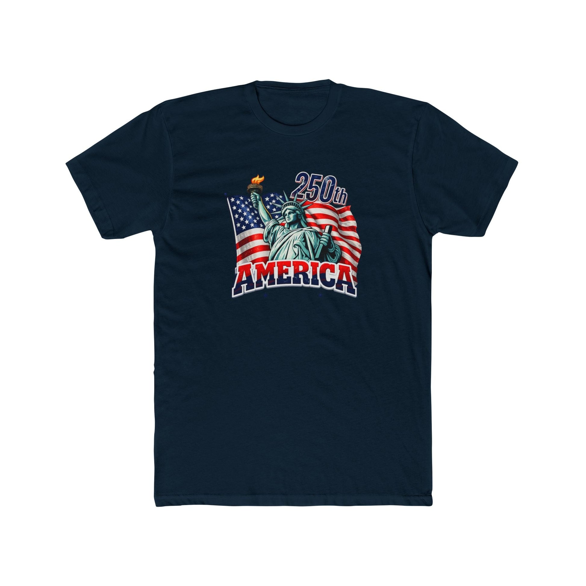 Liberty Stands America’s 250th Anniversary T-Shirt - PatriotDepot.com