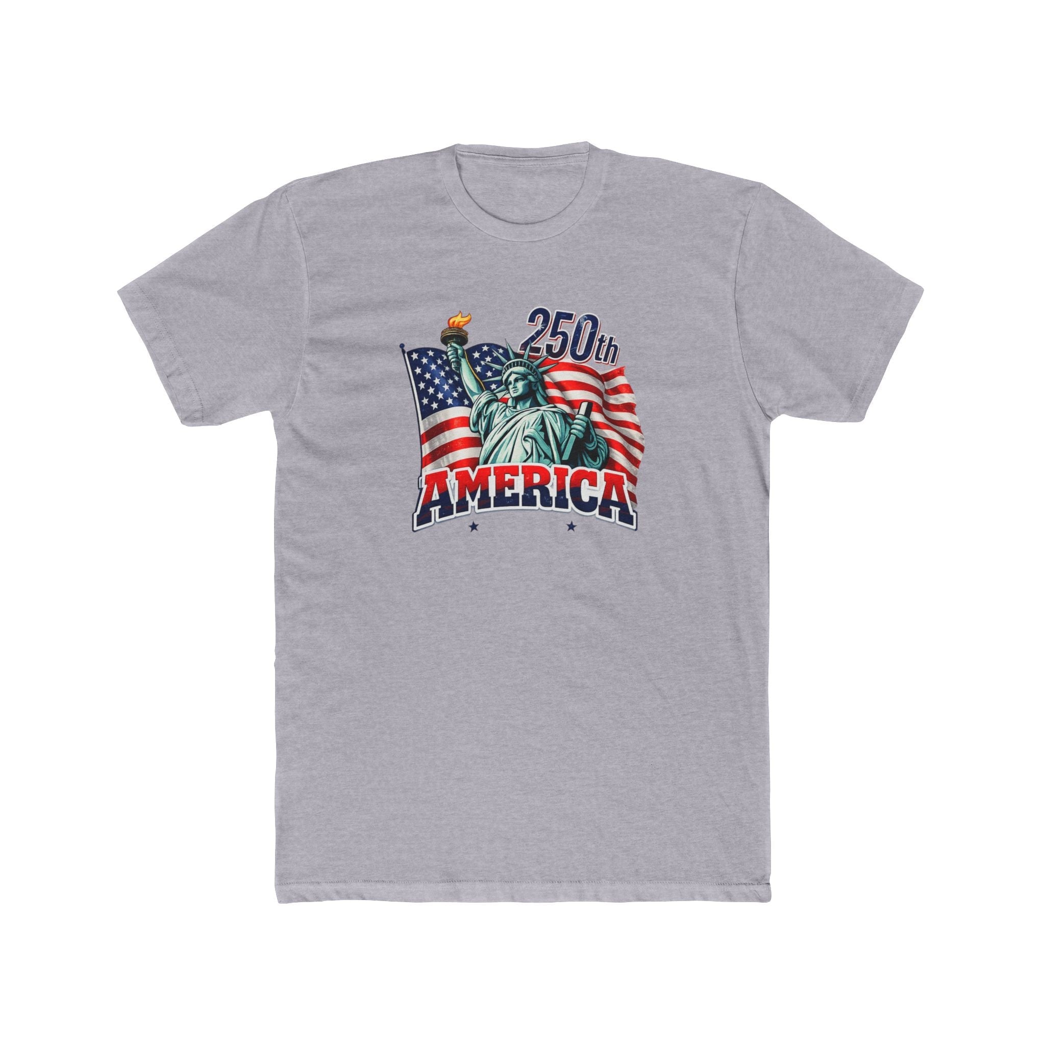 Liberty Stands America’s 250th Anniversary T-Shirt - PatriotDepot.com