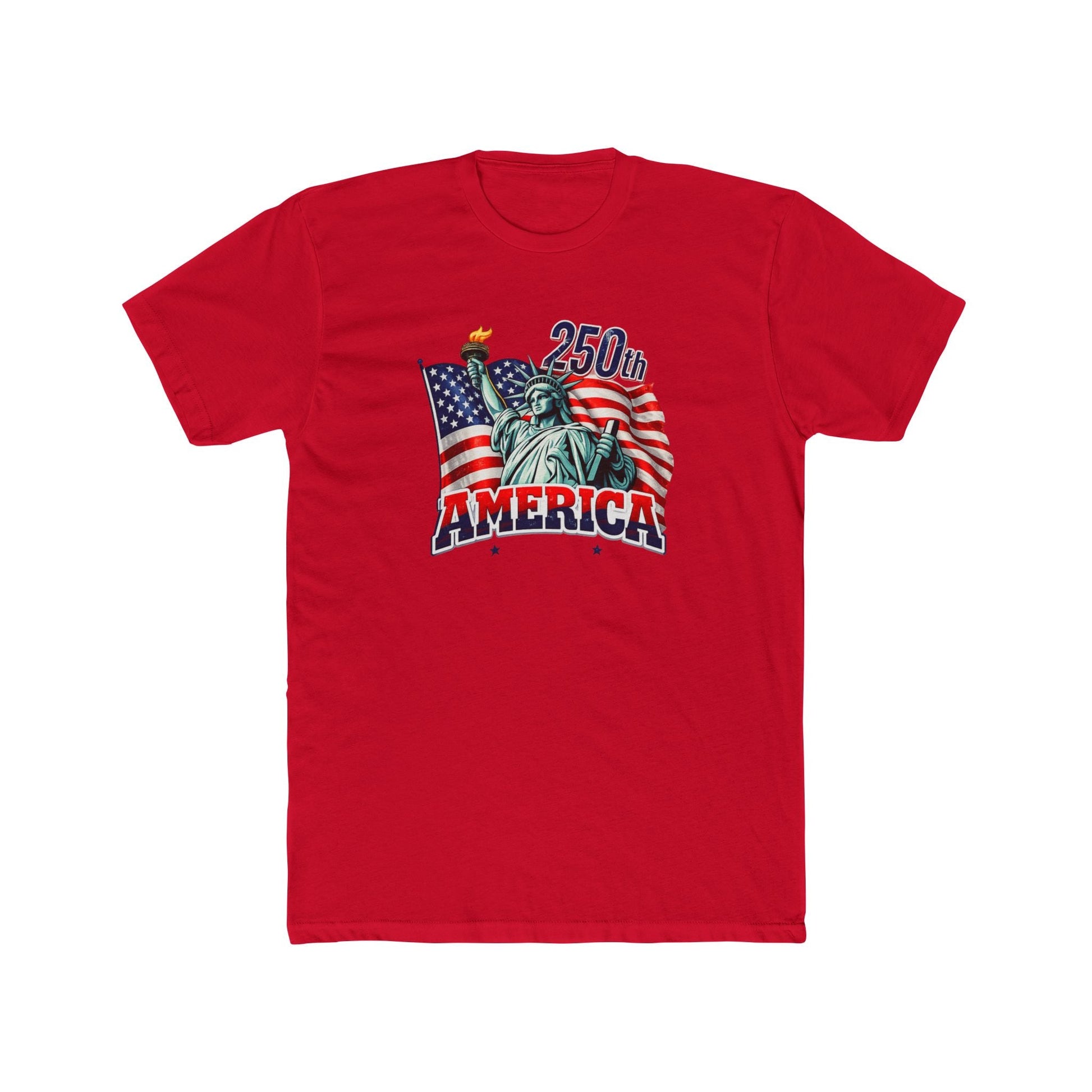 Liberty Stands America’s 250th Anniversary T-Shirt - PatriotDepot.com
