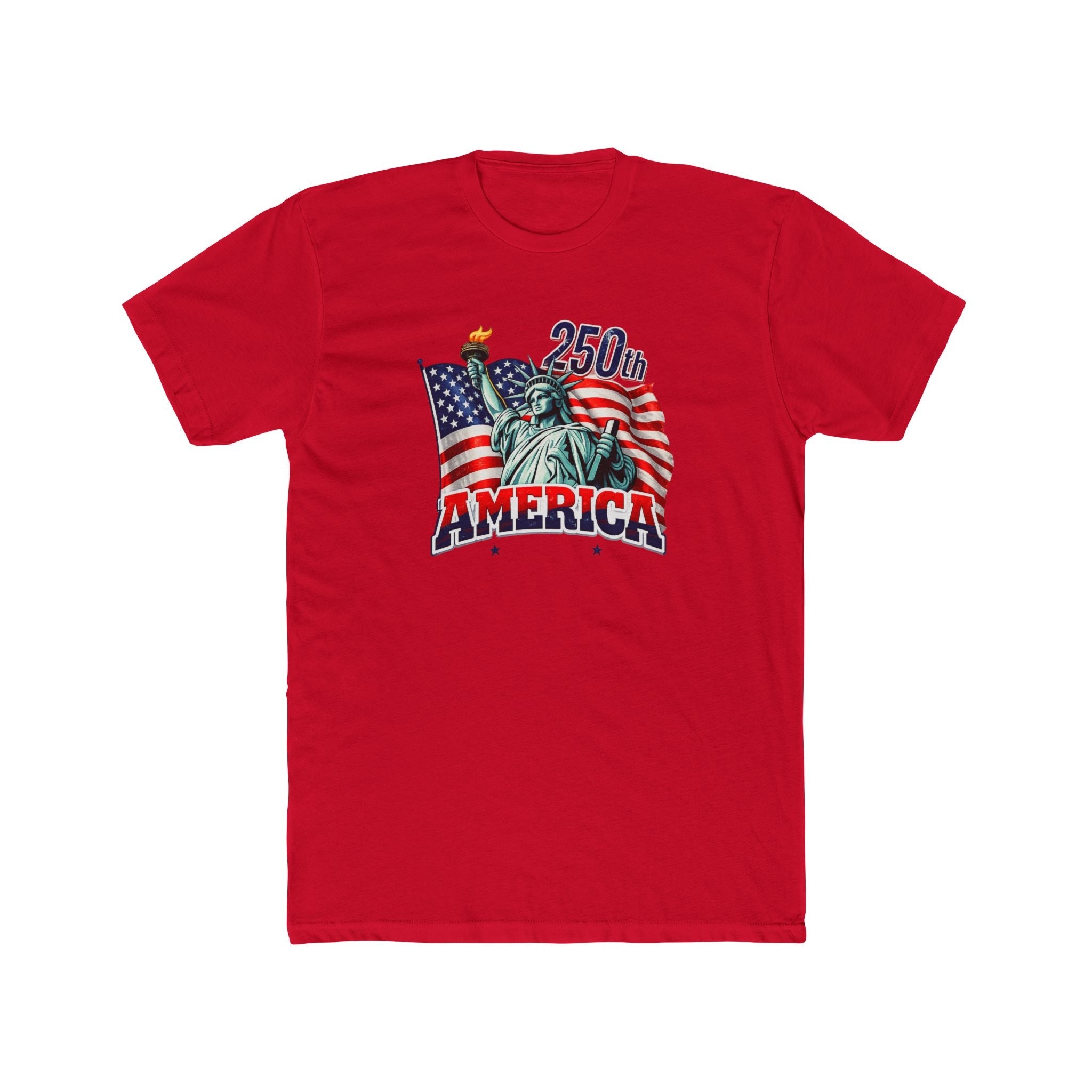 Liberty Stands America’s 250th Anniversary T-Shirt - PatriotDepot.com
