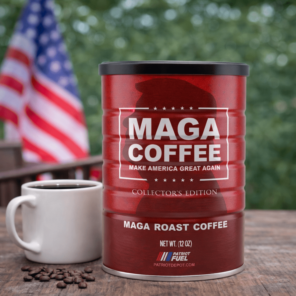 Limited Edition MAGA Coffee Roast (12oz Can) - PatriotDepot.com