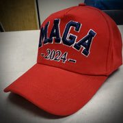 MAGA 2024 Premium 3D Custom Embroidered Hat - PatriotDepot.com
