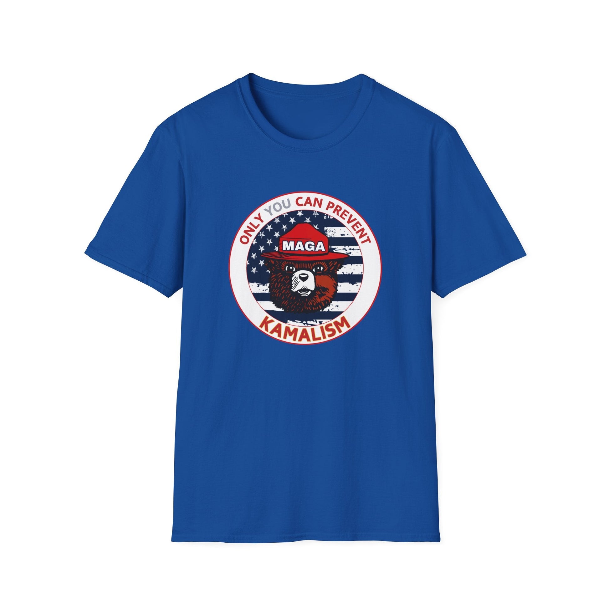 MAGA Bear "Only You Can Prevent Kamalism" T-Shirt - PatriotDepot.com