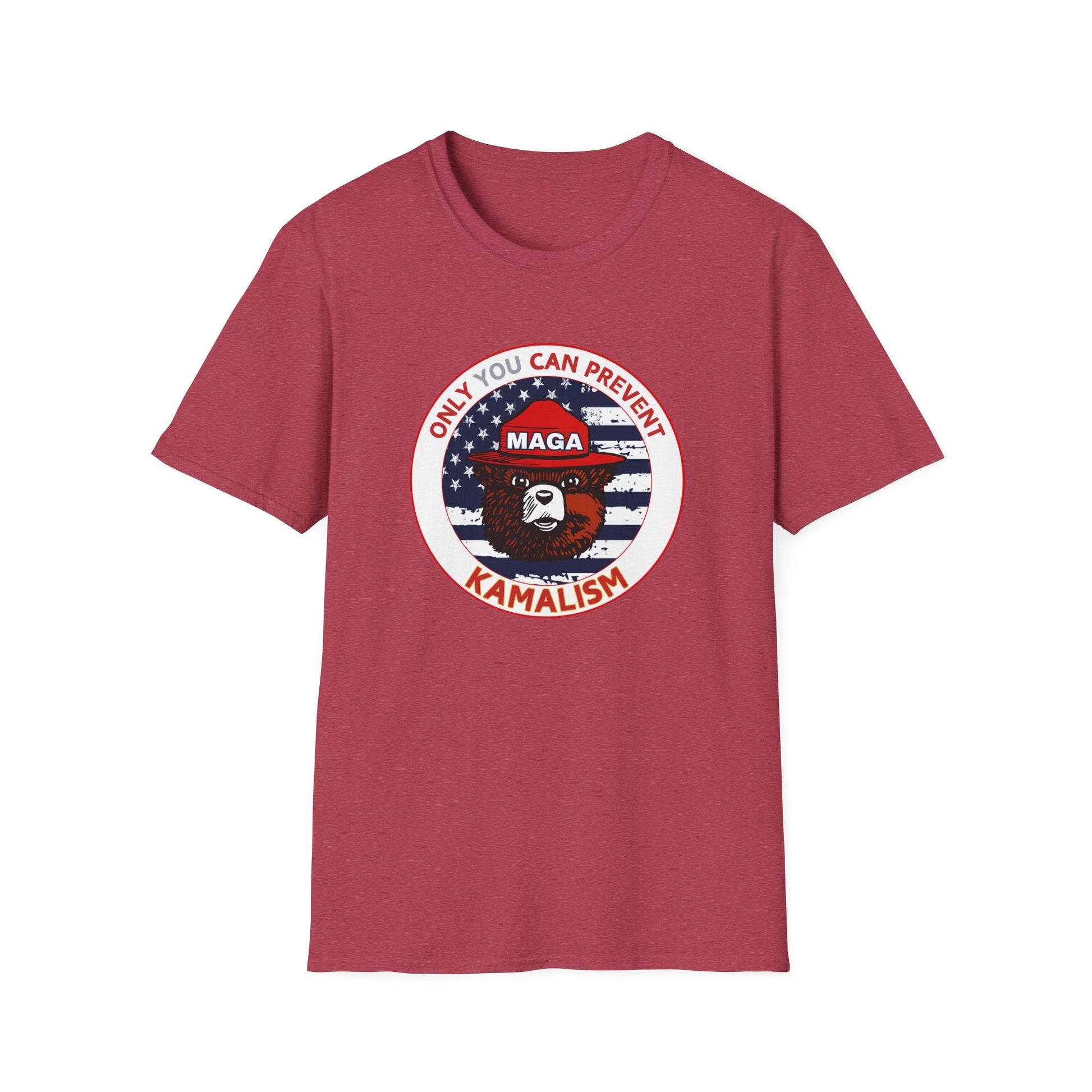 MAGA Bear "Only You Can Prevent Kamalism" T-Shirt - PatriotDepot.com