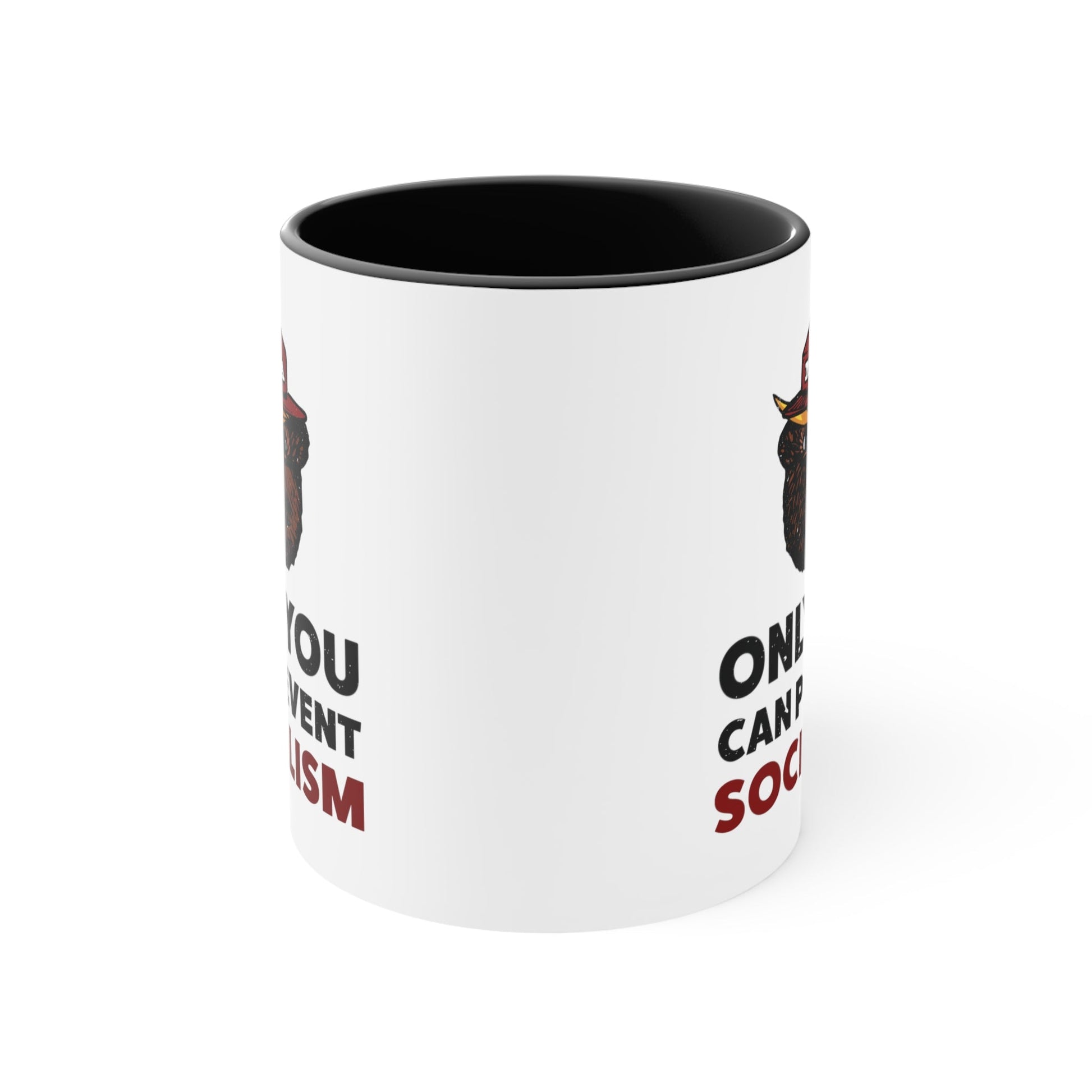 MAGA Bear: Only You Can Prevent Socialism Mug (2 Colors) - PatriotDepot.com