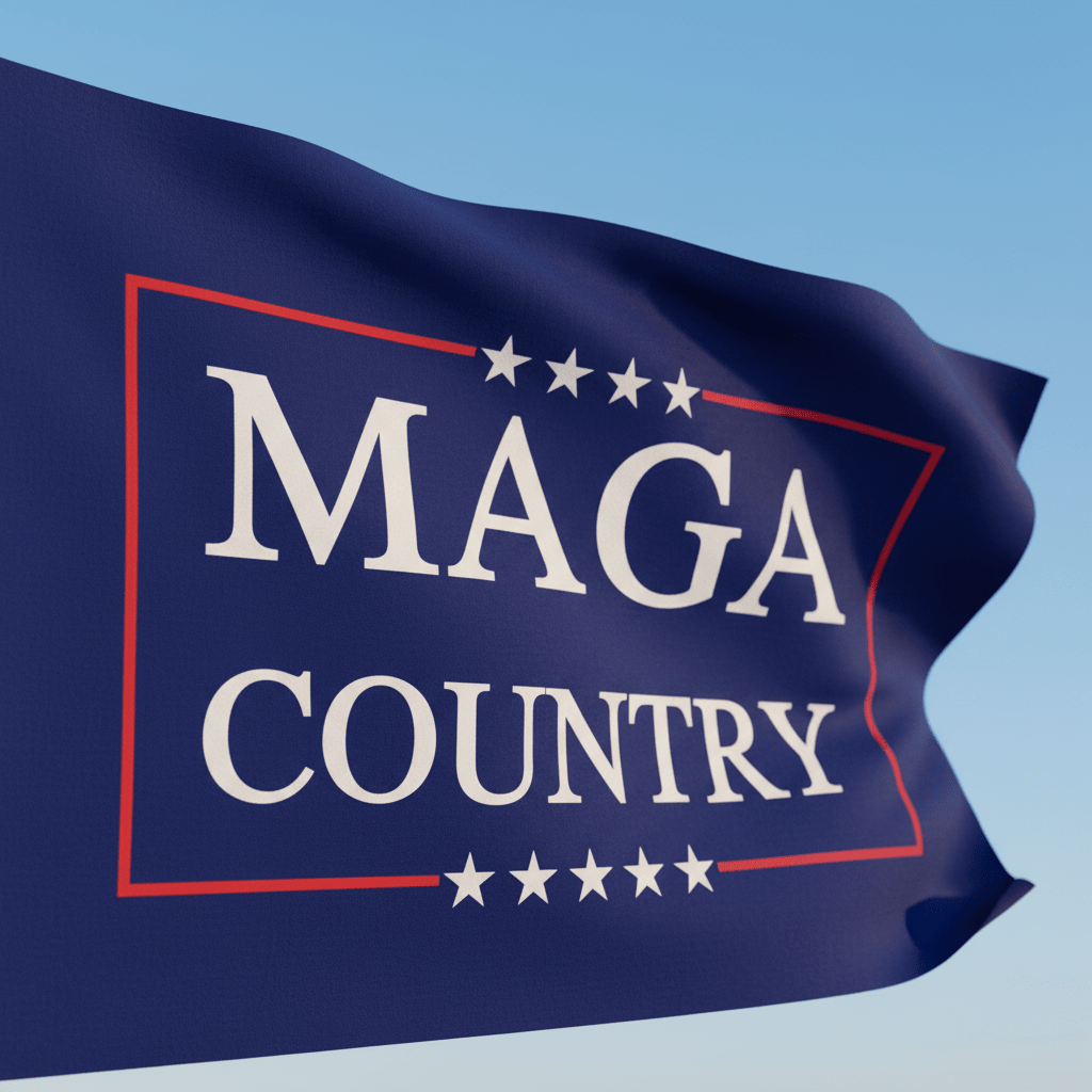 MAGA Country 3'x5' Trump Flag - PatriotDepot.com