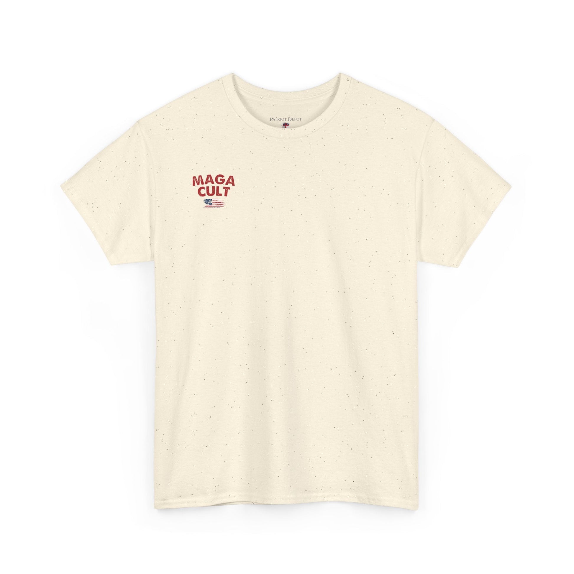 MAGA Cult "Can't Understand Liberal Thinking T-Shirt (front/back design) - PatriotDepot.com