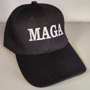 MAGA Custom Embroidered Hat (Black) - PatriotDepot.com