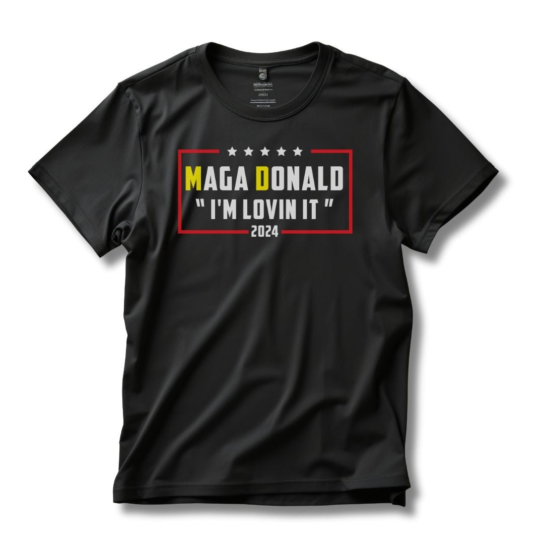 MAGA Donald "I'm Lovin' It" T-Shirt - PatriotDepot.com