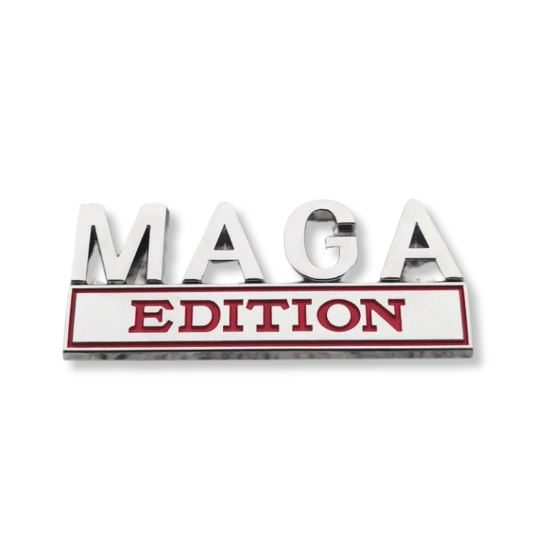 MAGA Edition Auto Emblem (4 Designs) - PatriotDepot.com