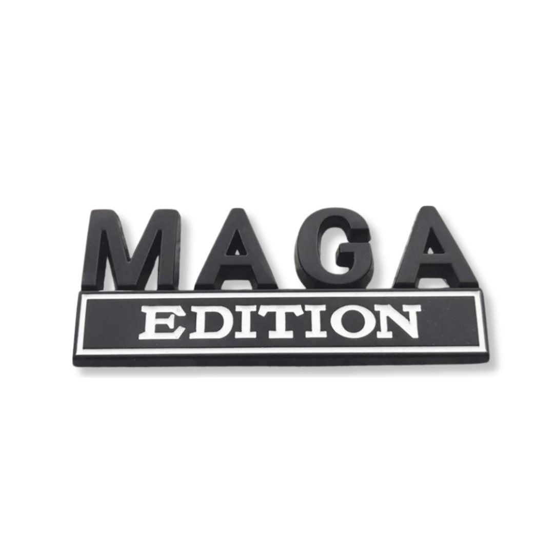 MAGA Edition Auto Emblem (4 Designs) - PatriotDepot.com
