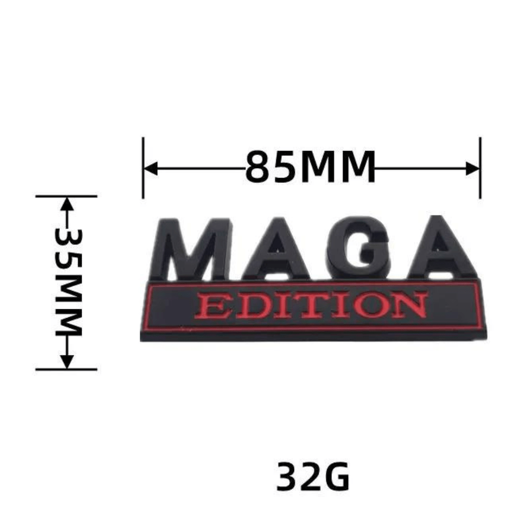 MAGA Edition Auto Emblem (4 Designs) - PatriotDepot.com