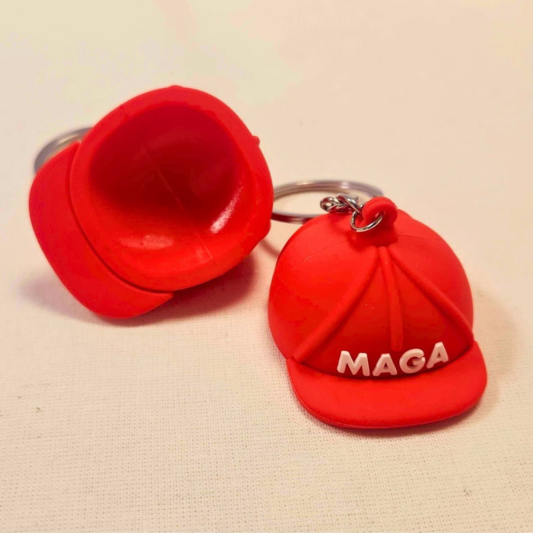 MAGA Hat Keychain (Limited Edition) - PatriotDepot.com