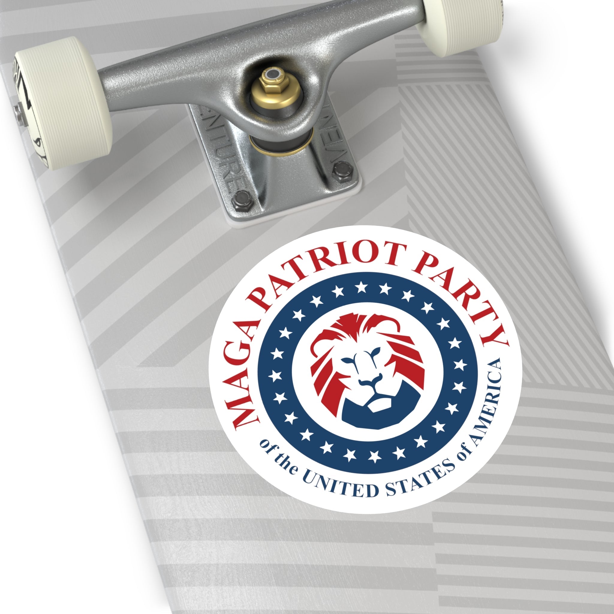 MAGA Patriot Party of the United States of America Sticker (3 Sizes) - PatriotDepot.com
