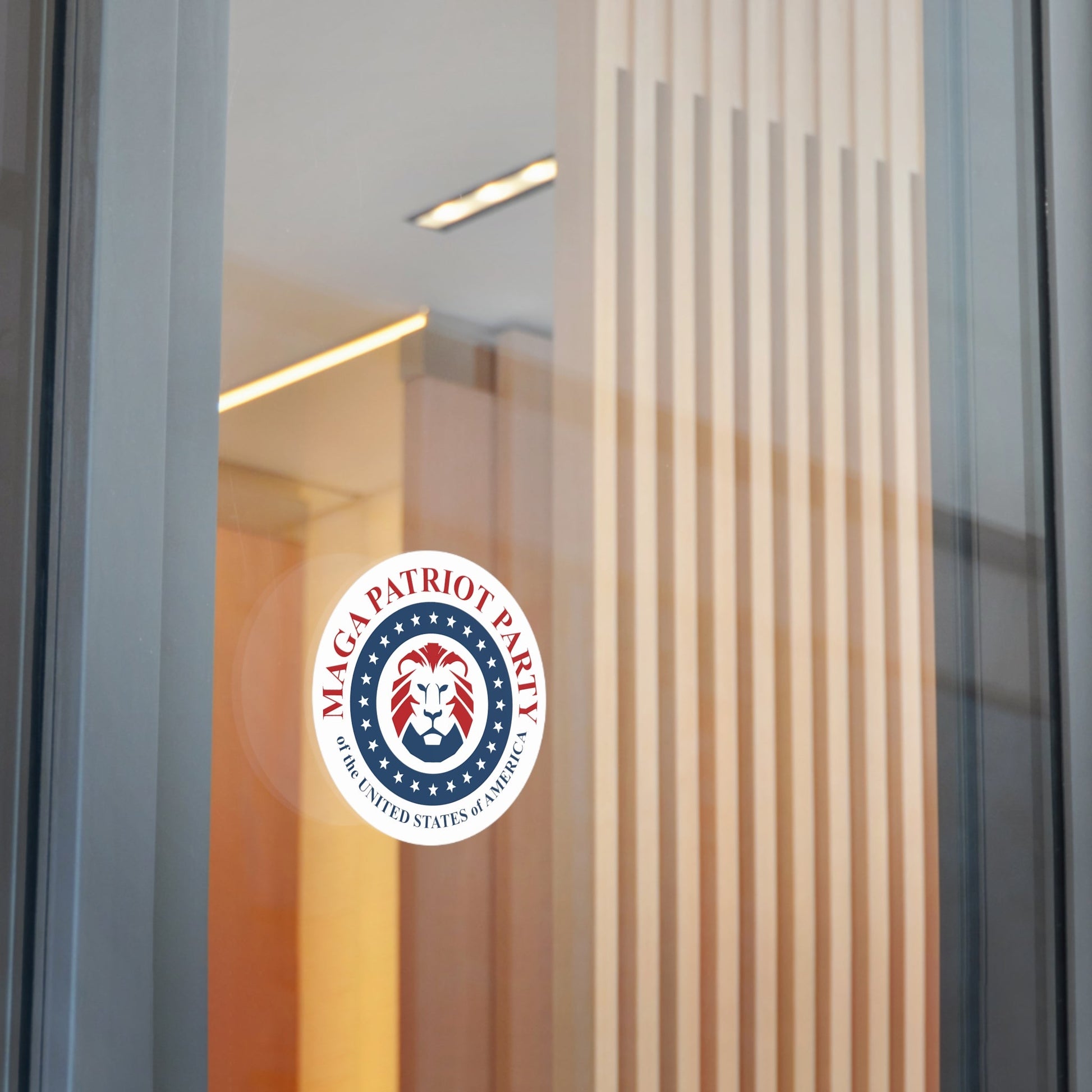 MAGA Patriot Party of the United States of America Sticker (3 Sizes) - PatriotDepot.com