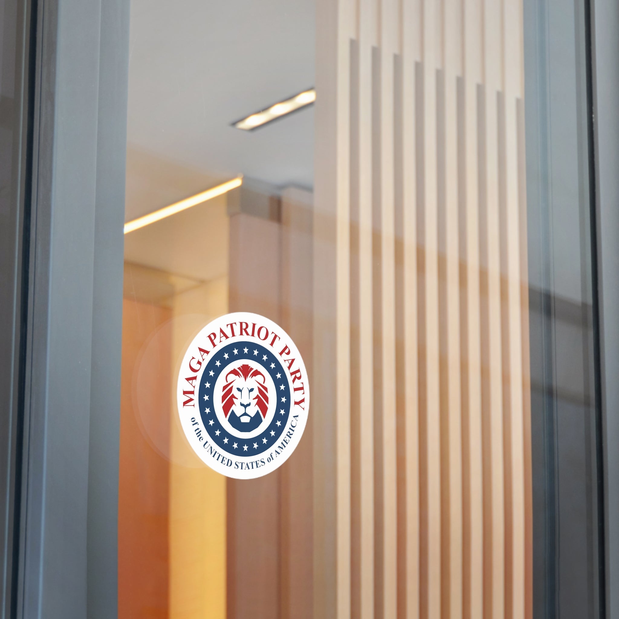 MAGA Patriot Party of the United States of America Sticker (3 Sizes) - PatriotDepot.com