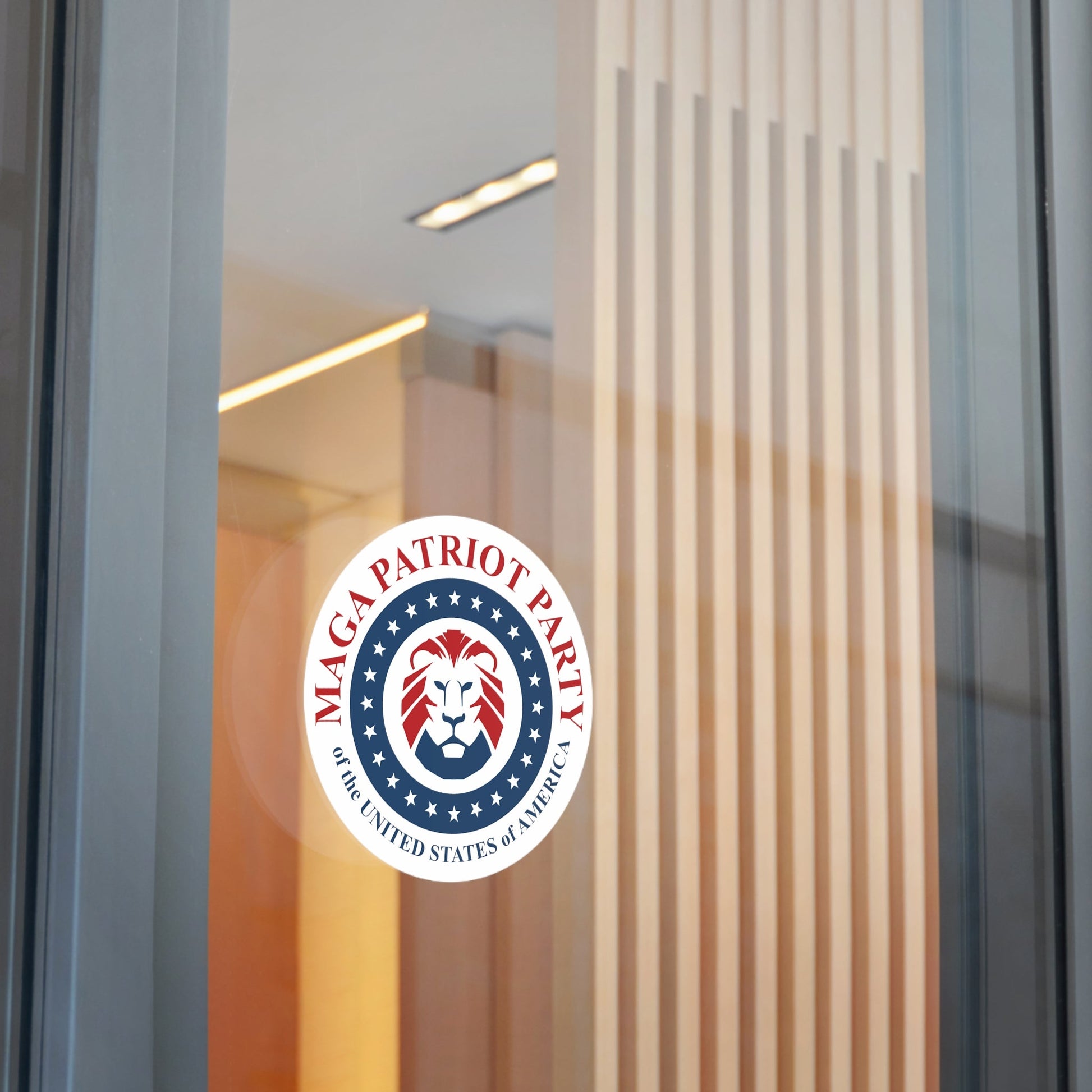 MAGA Patriot Party of the United States of America Sticker (3 Sizes) - PatriotDepot.com