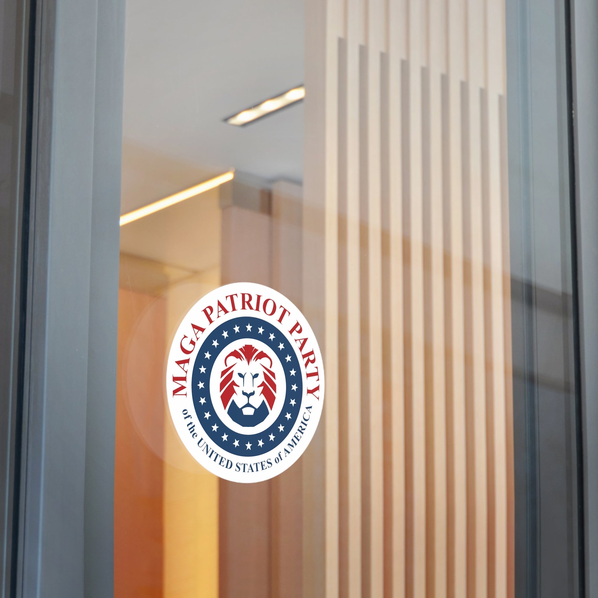 MAGA Patriot Party of the United States of America Sticker (3 Sizes) - PatriotDepot.com