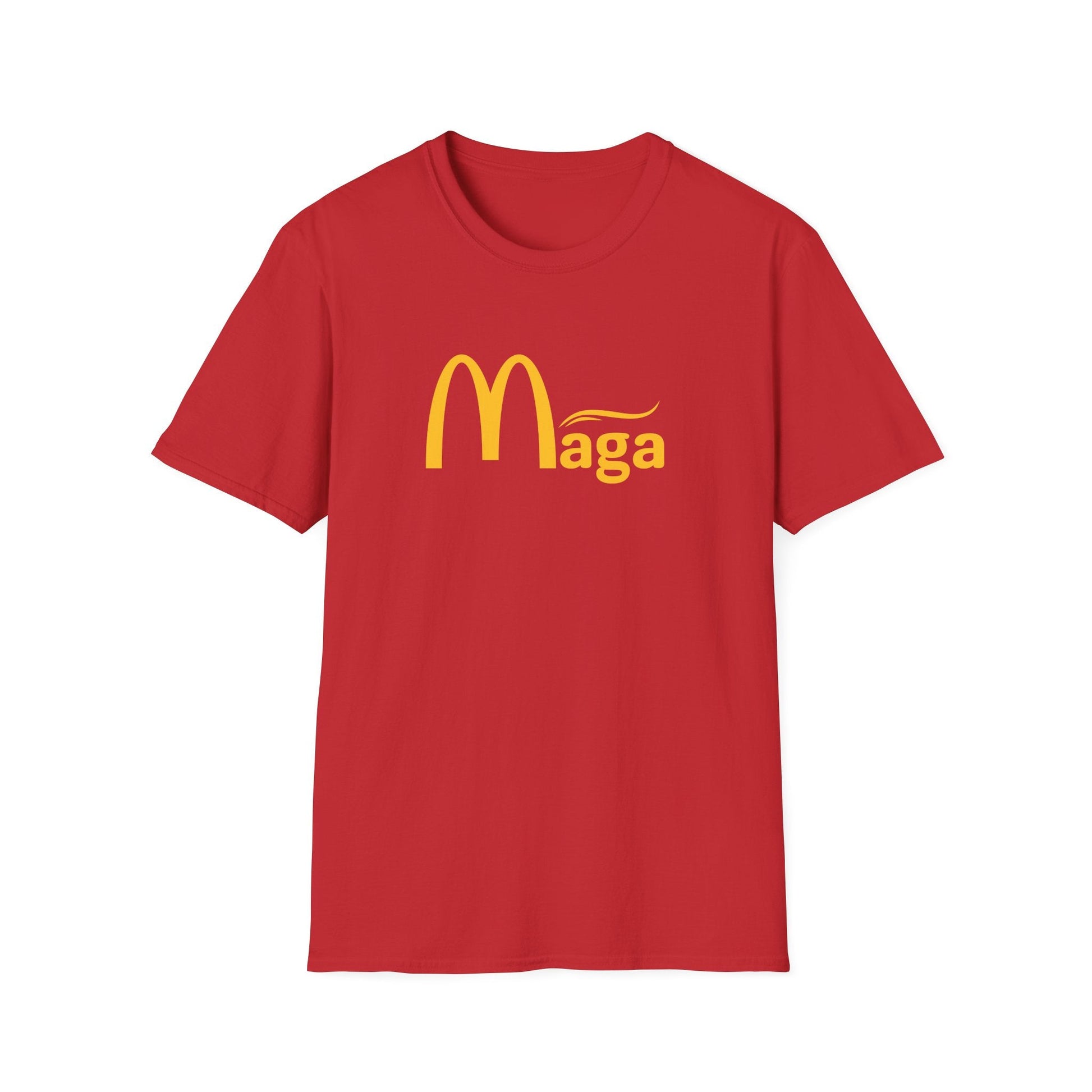 MAGA Swoop Golden Design T-Shirt - PatriotDepot.com
