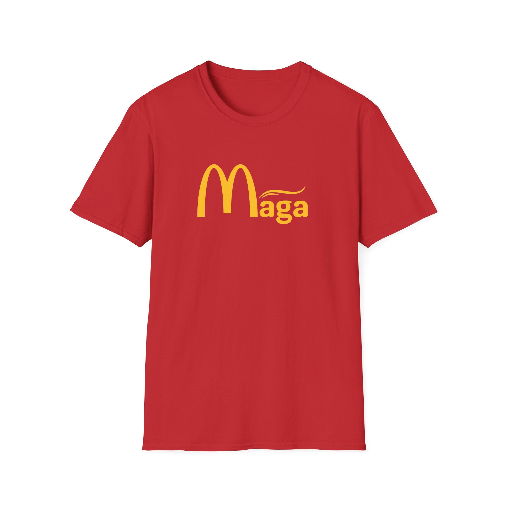 MAGA Swoop Golden Design T-Shirt - PatriotDepot.com