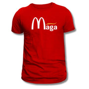 MAGA Swoop White Design T-Shirt - PatriotDepot.com