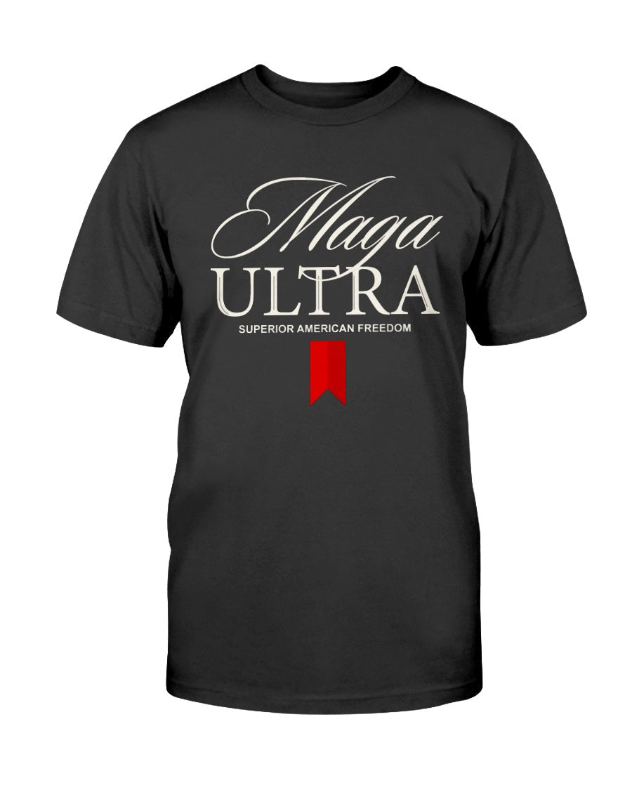 MAGA Ultra Light "Superior American Freedom" Unisex T-Shirt - PatriotDepot.com