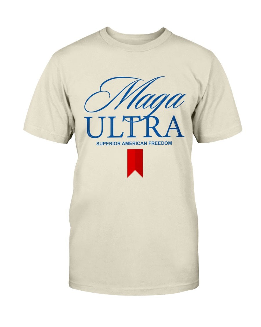 MAGA Ultra Light "Superior American Freedom" Unisex T-Shirt - PatriotDepot.com