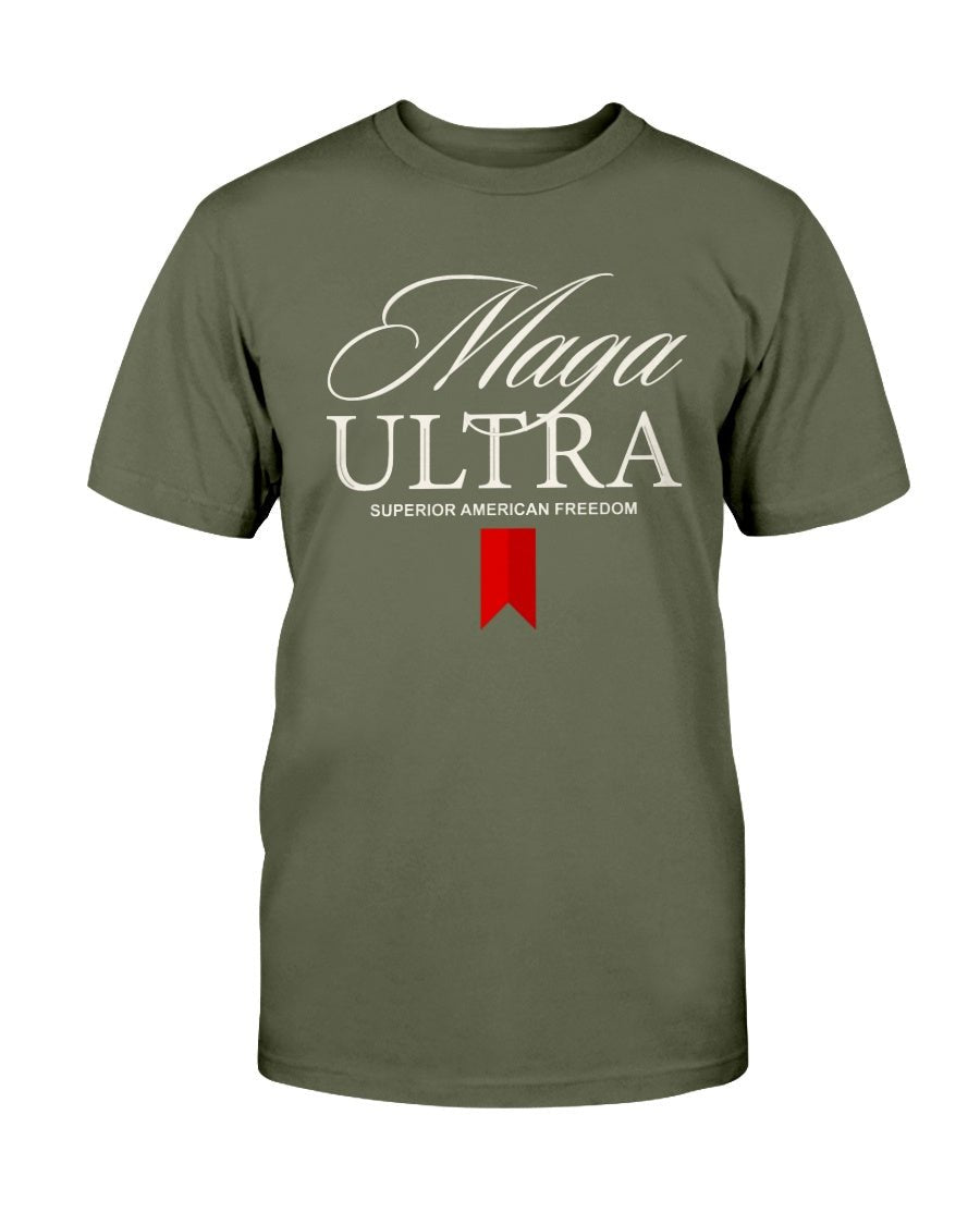 MAGA Ultra Light "Superior American Freedom" Unisex T-Shirt - PatriotDepot.com