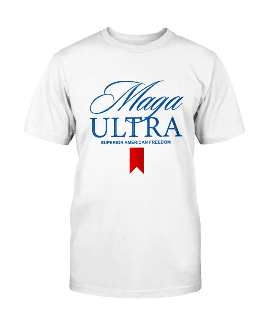 MAGA Ultra Light "Superior American Freedom" Unisex T-Shirt - PatriotDepot.com