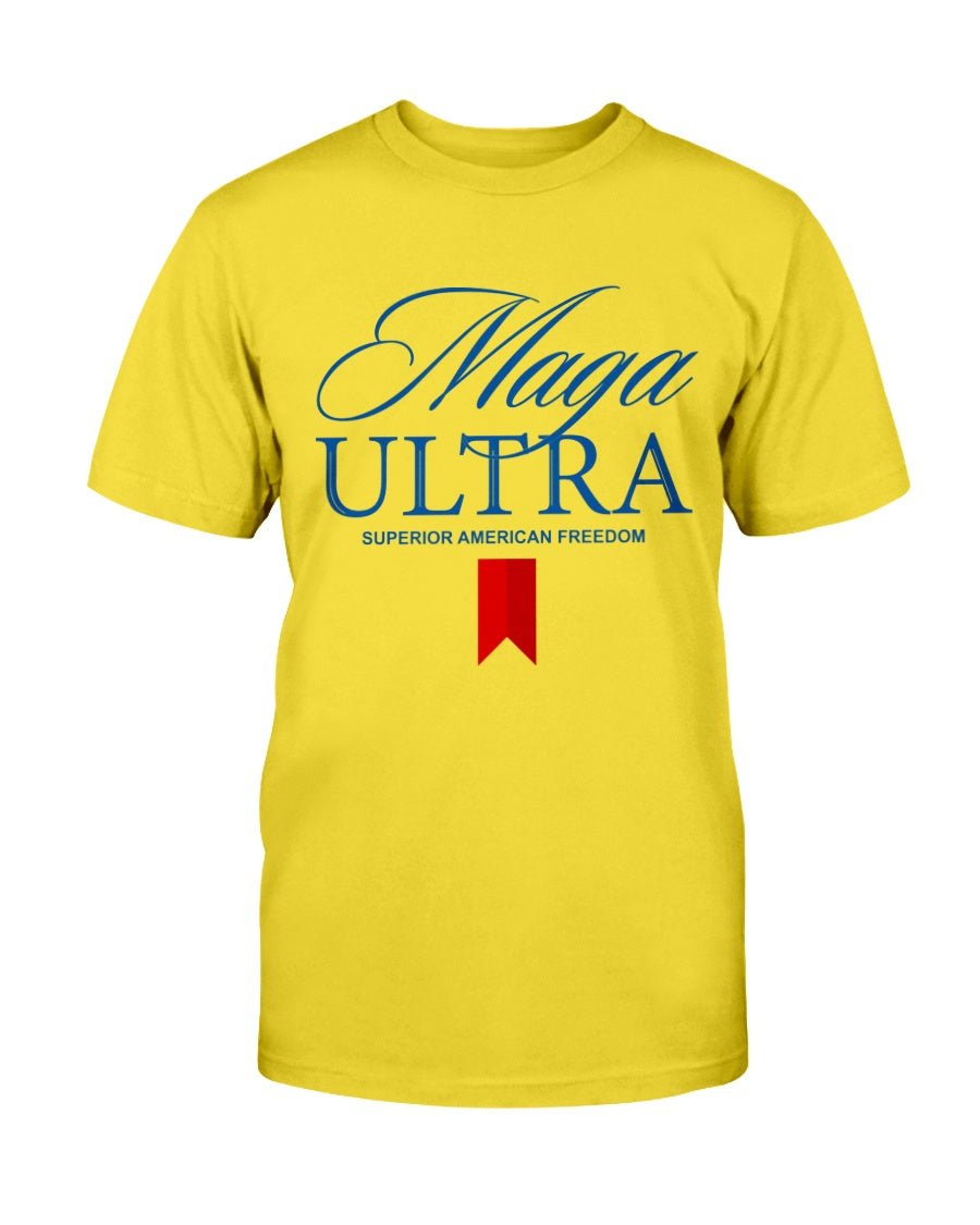 MAGA Ultra Light "Superior American Freedom" Unisex T-Shirt - PatriotDepot.com