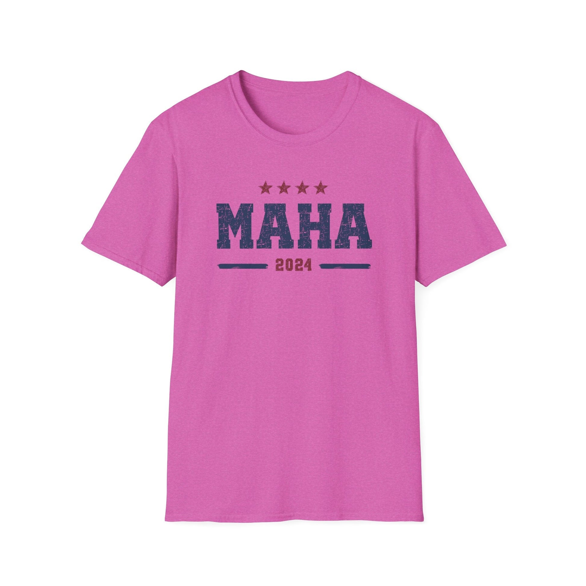 MAHA 2024 Distressed Design T-Shirt - PatriotDepot.com