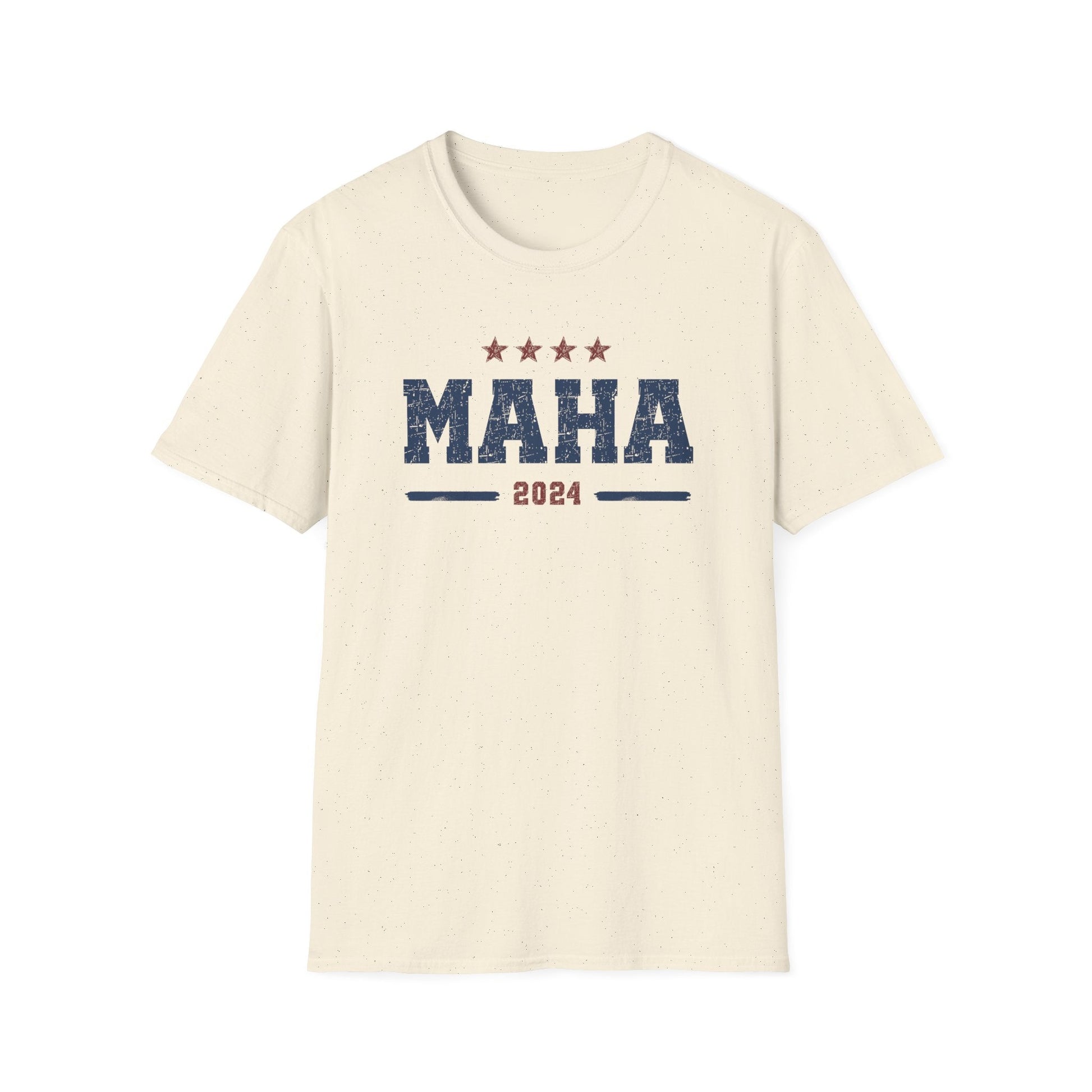 MAHA 2024 Distressed Design T-Shirt - PatriotDepot.com