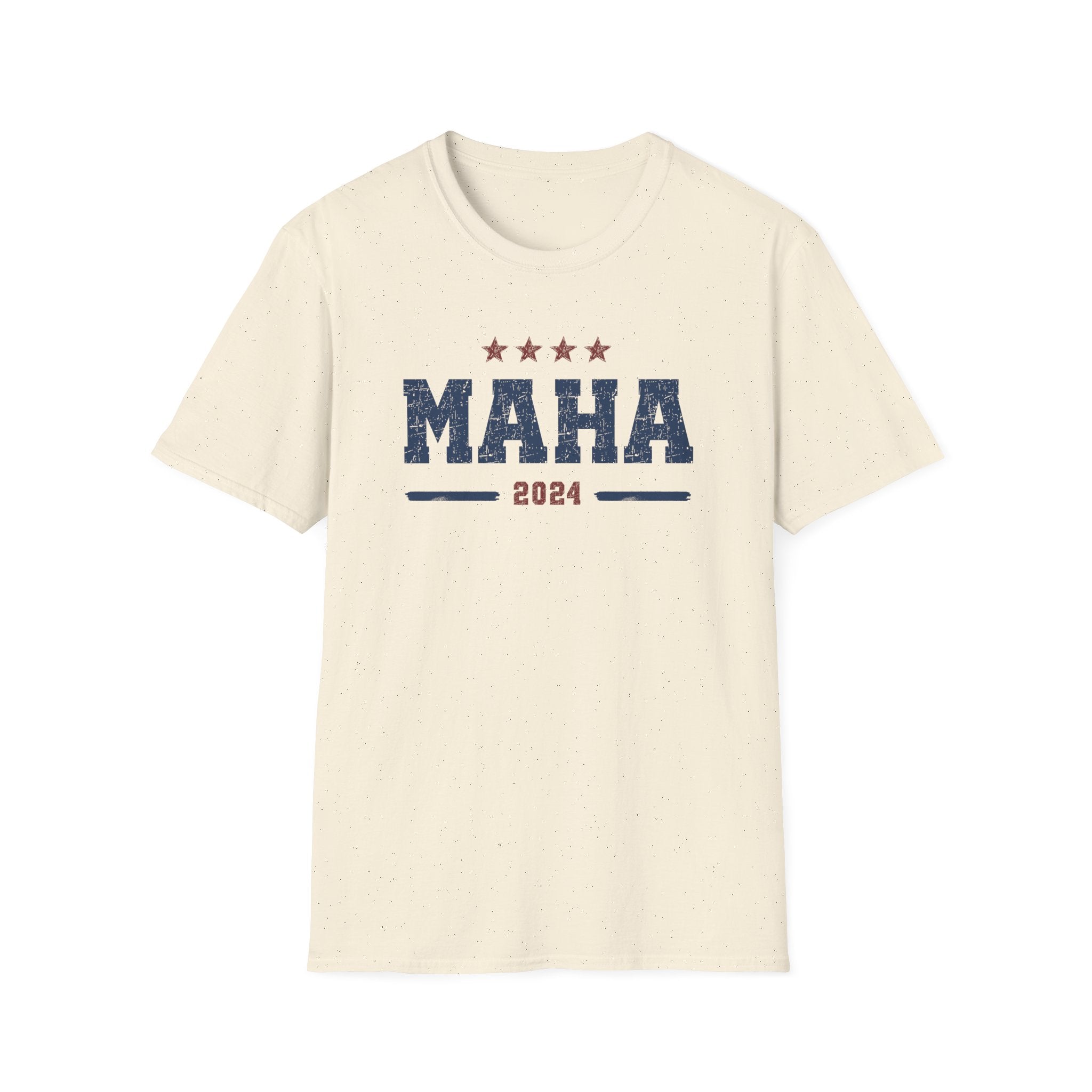 MAHA 2024 Distressed Design T-Shirt - PatriotDepot.com