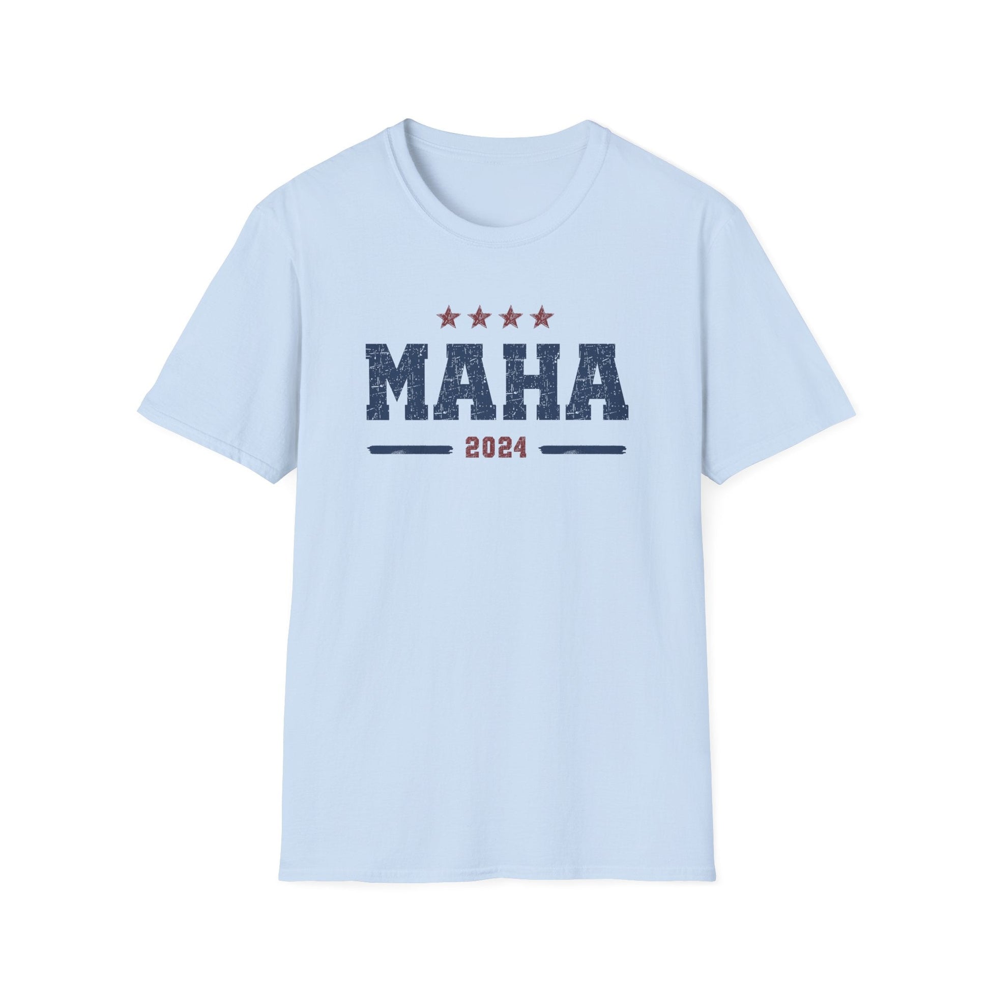 MAHA 2024 Distressed Design T-Shirt - PatriotDepot.com