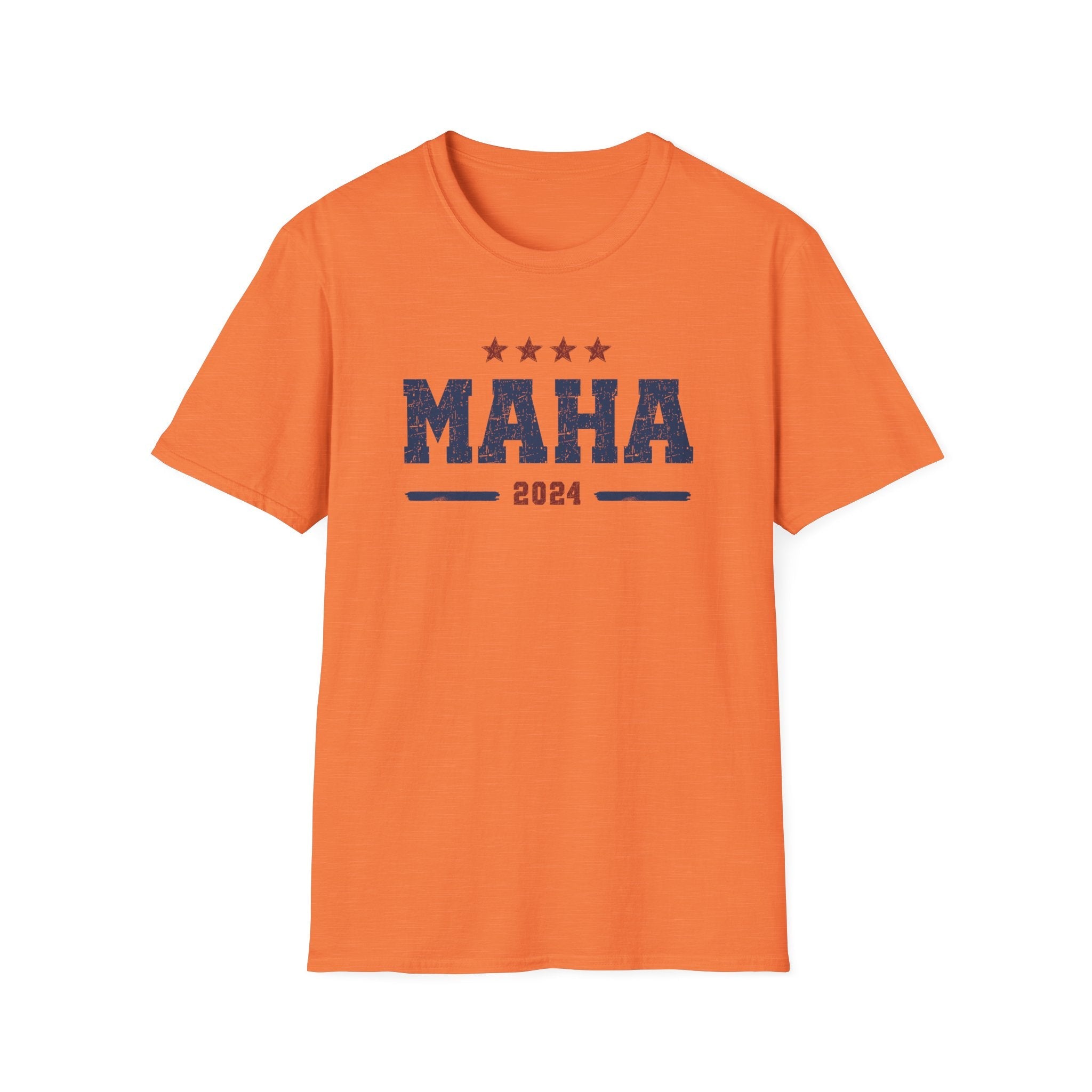 MAHA 2024 Distressed Design T-Shirt - PatriotDepot.com