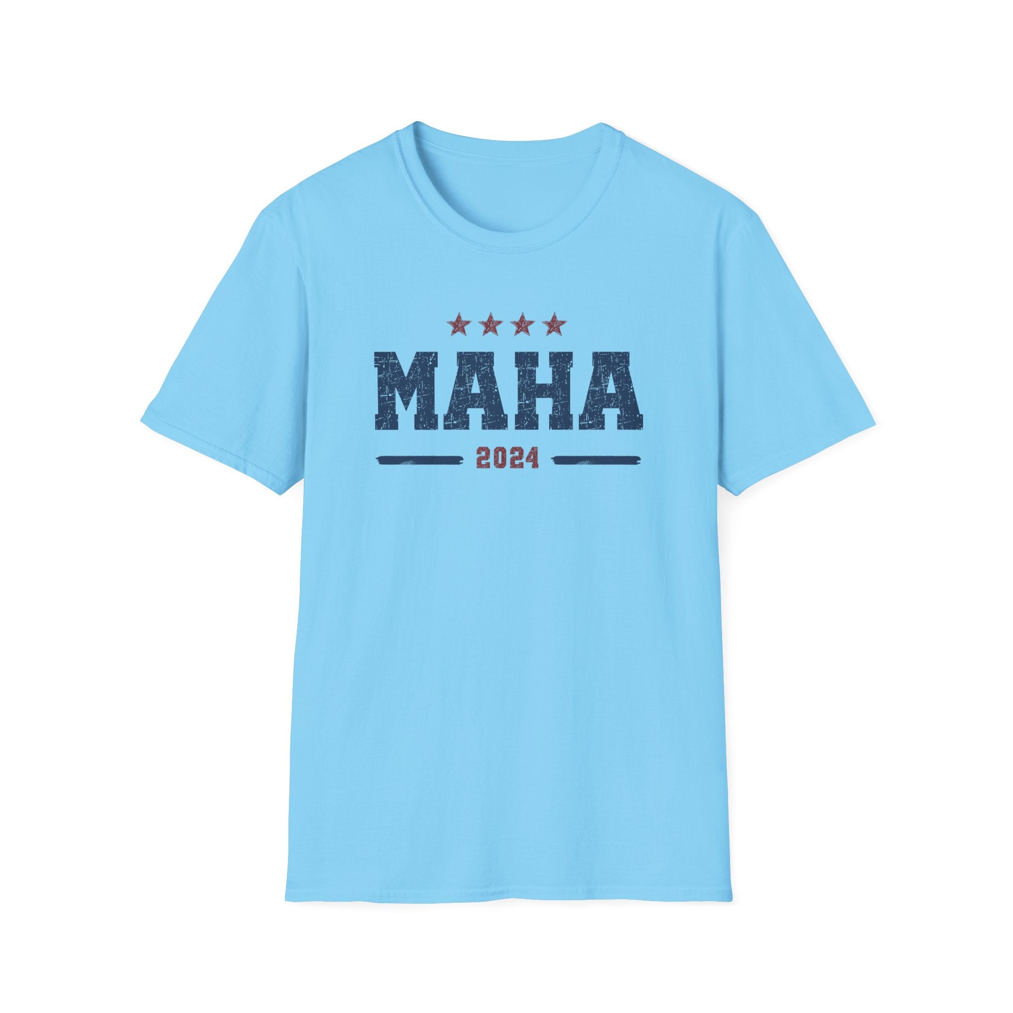 MAHA 2024 Distressed Design T-Shirt - PatriotDepot.com