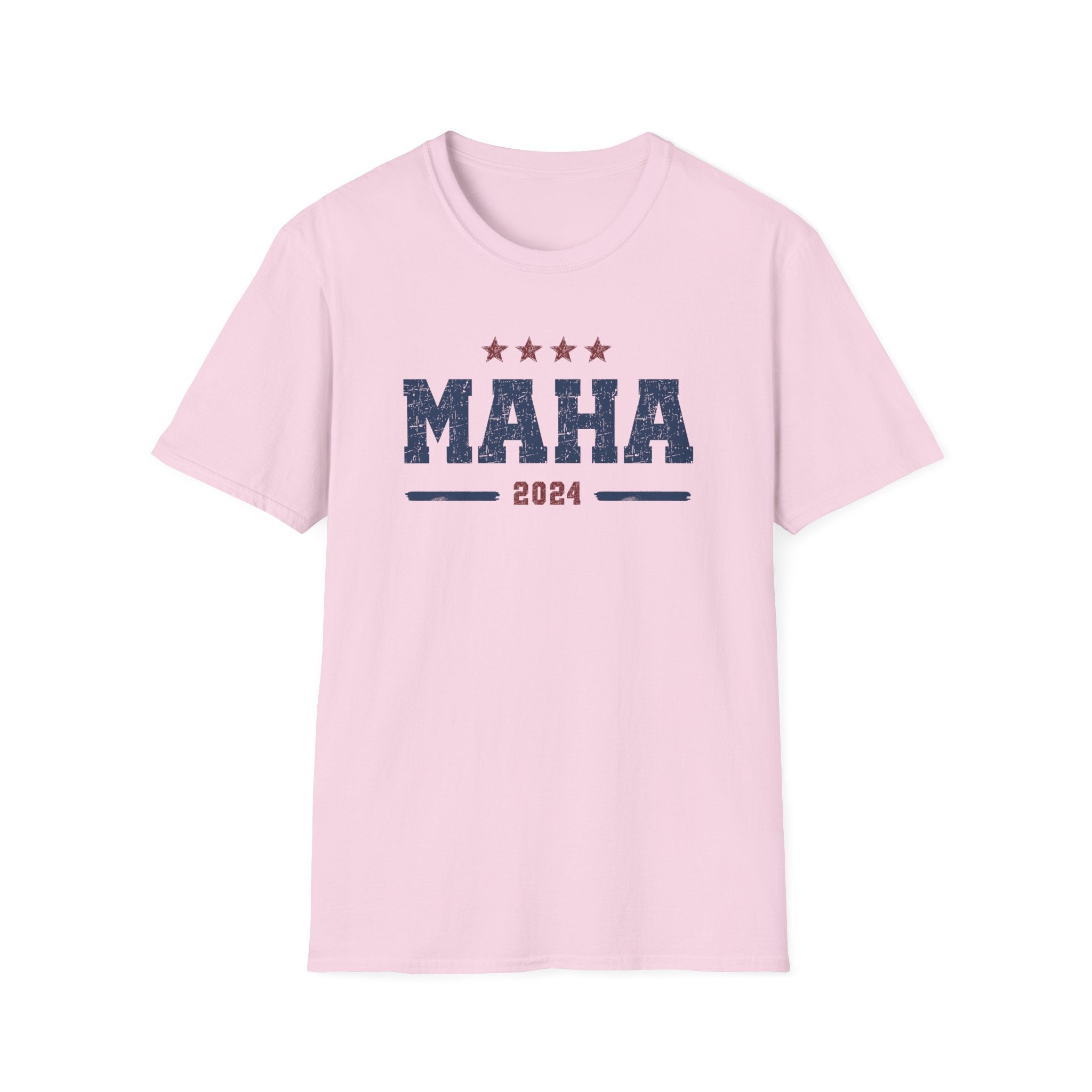MAHA 2024 Distressed Design T-Shirt - PatriotDepot.com