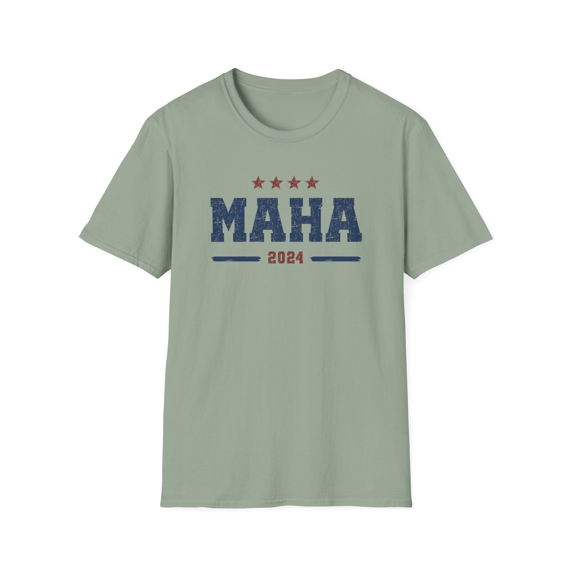 MAHA 2024 Distressed Design T-Shirt - PatriotDepot.com