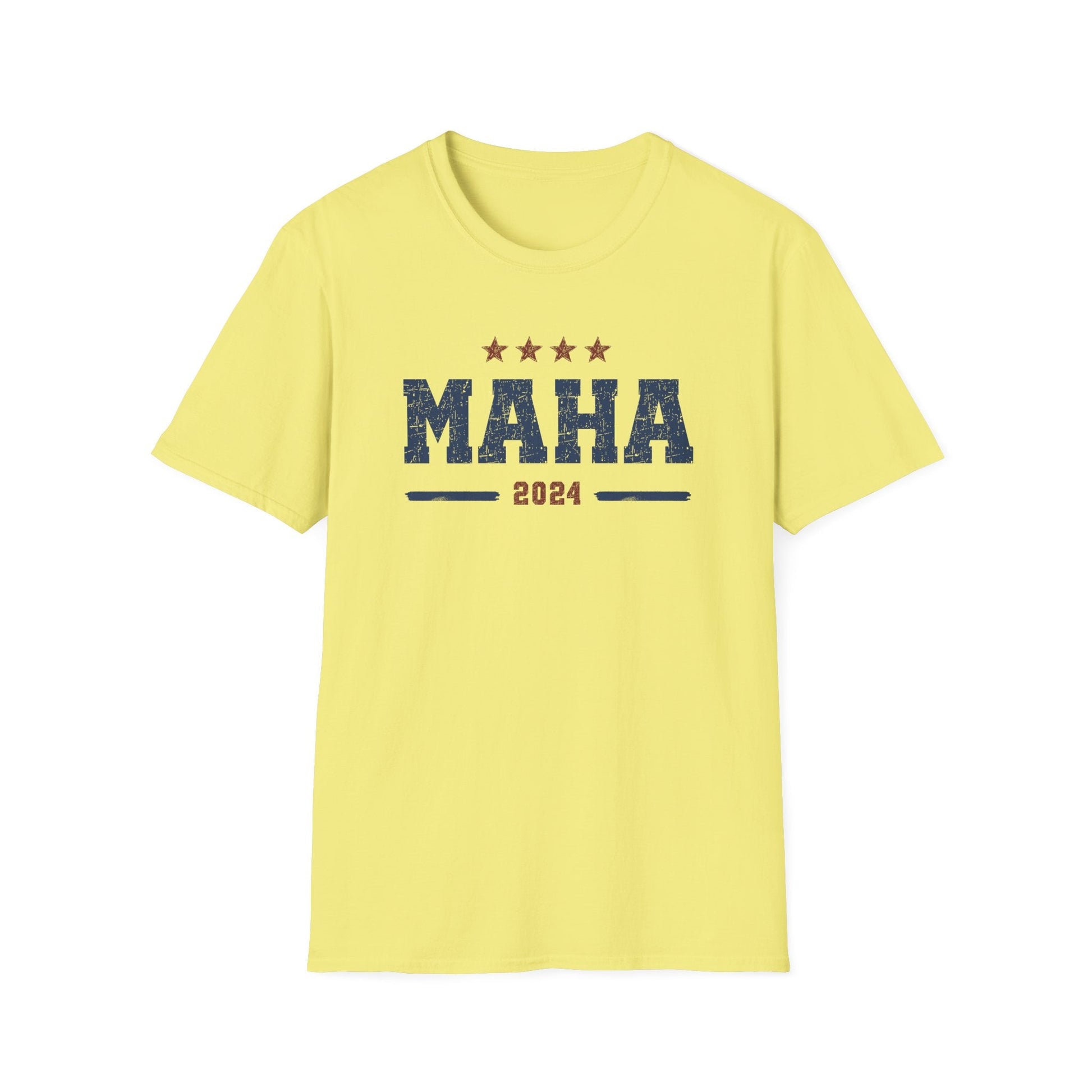 MAHA 2024 Distressed Design T-Shirt - PatriotDepot.com