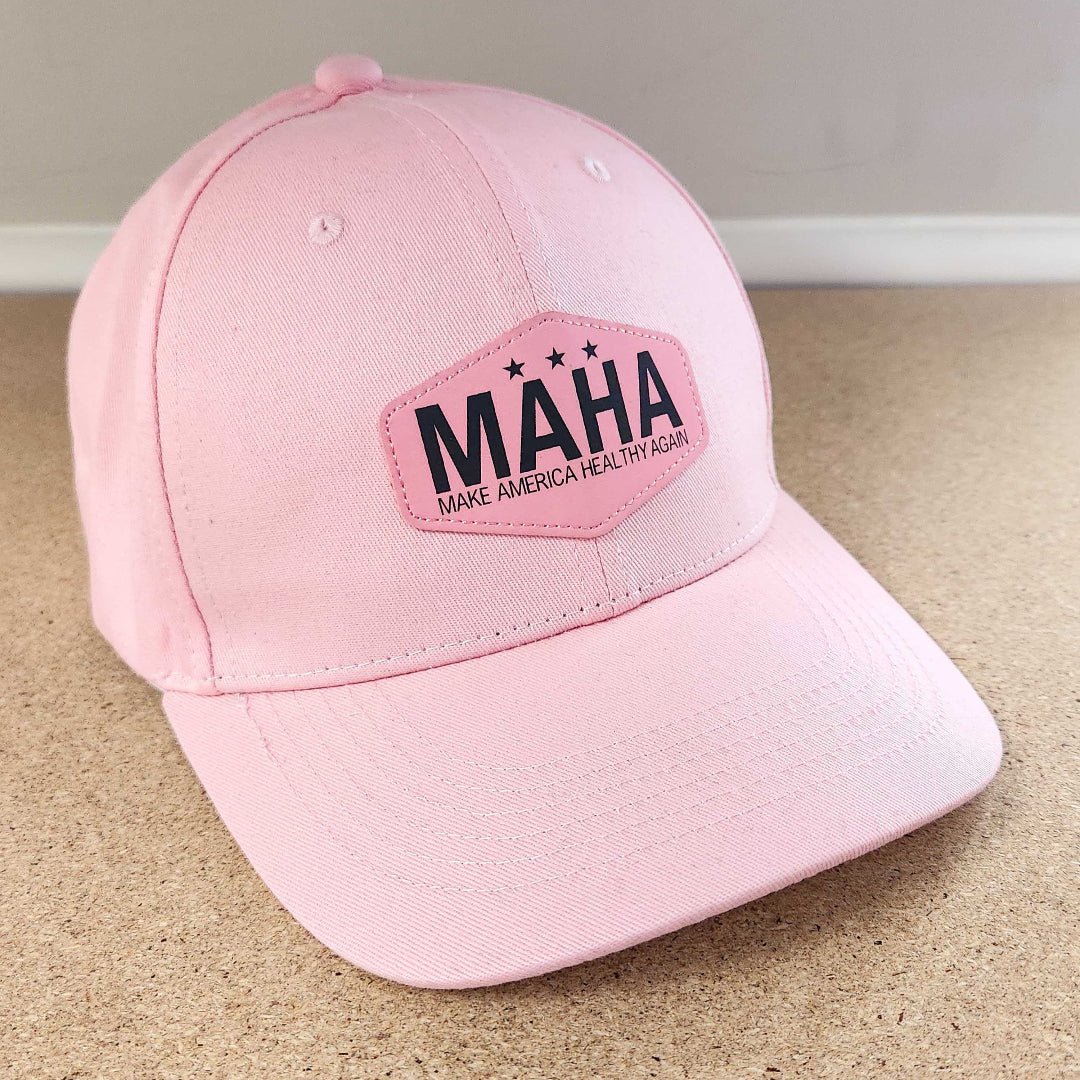 MAHA "Make America Healthy Again Hat (Pink) - PatriotDepot.com