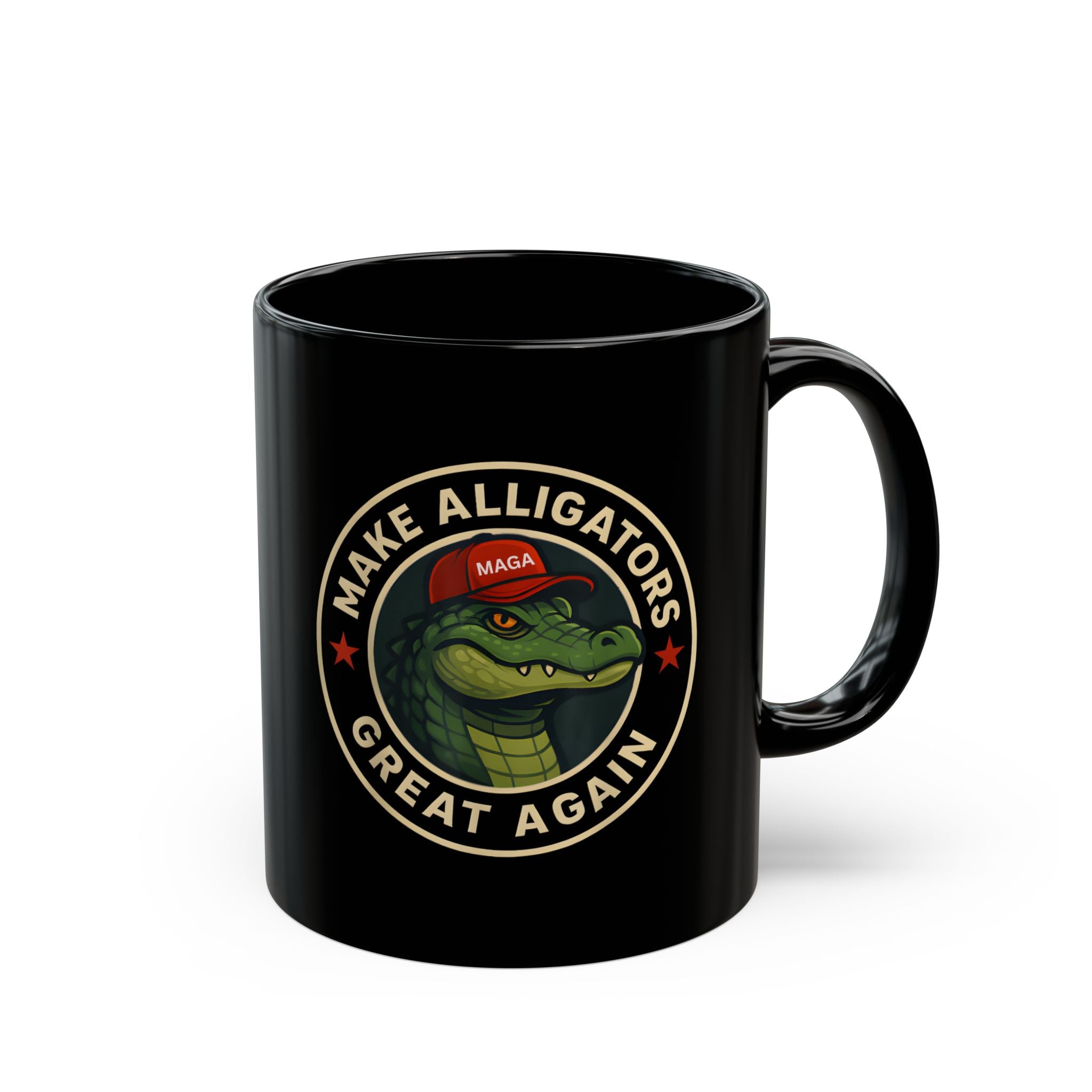 Make Alligators Great Again Mug (2 Sizes) – Alligator Alcatraz Edition - PatriotDepot.com