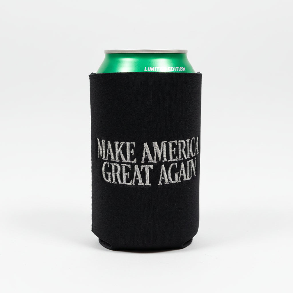 Make America Great Again Embroidered Can Cooler - PatriotDepot.com