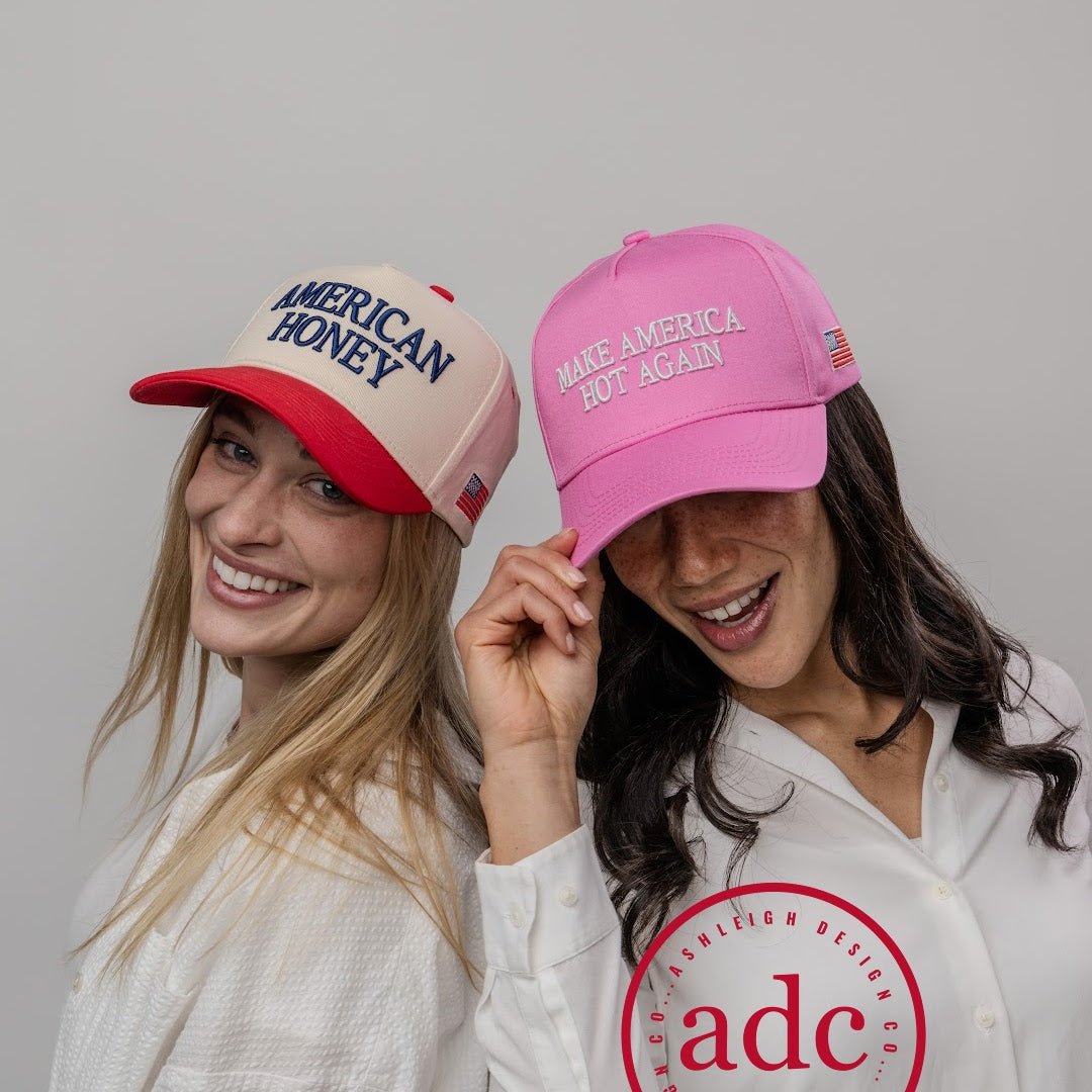 Make America Hot Again Pink Patriotic Hat - PatriotDepot.com