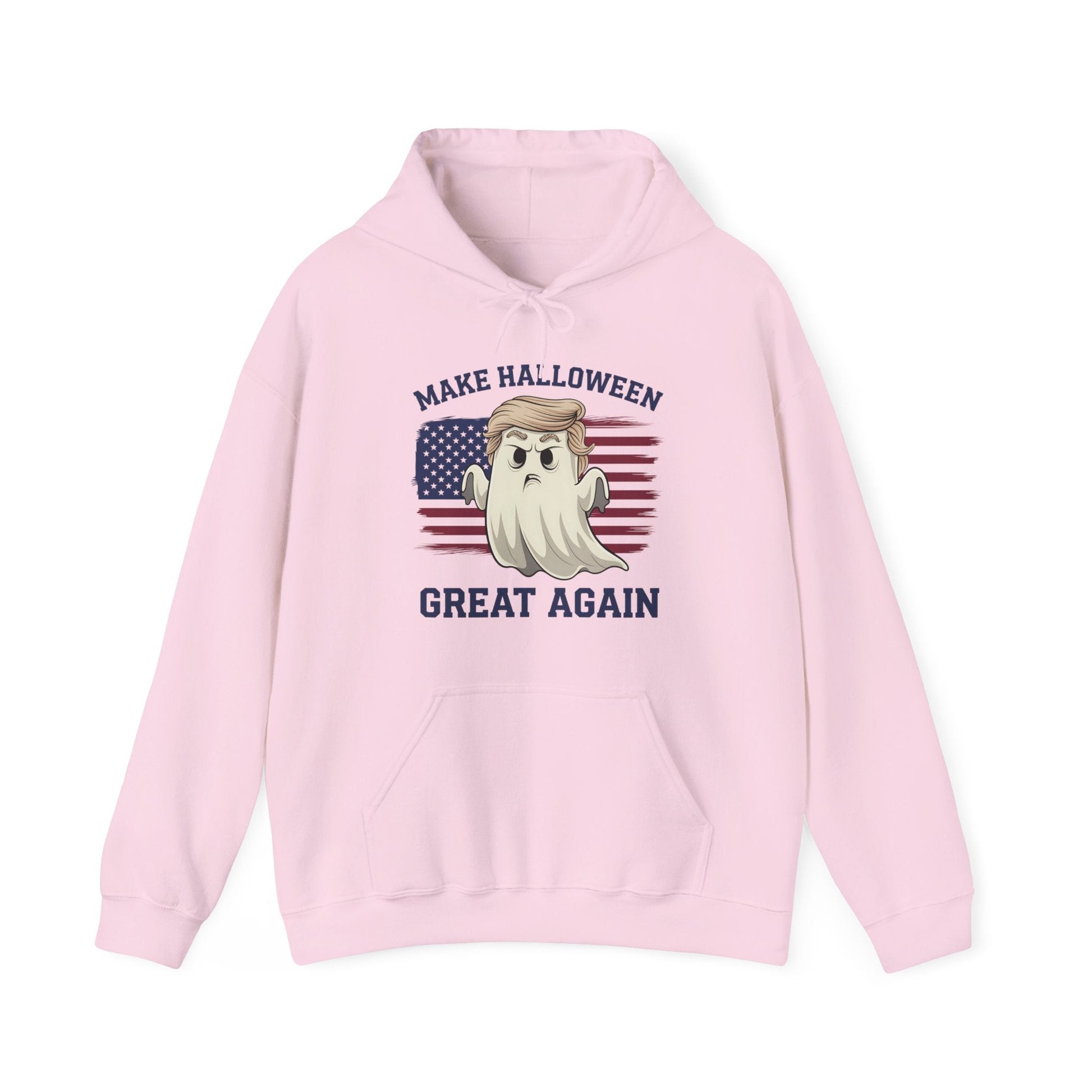 Make Halloween Great Again Trump Ghost Hoodie - PatriotDepot.com
