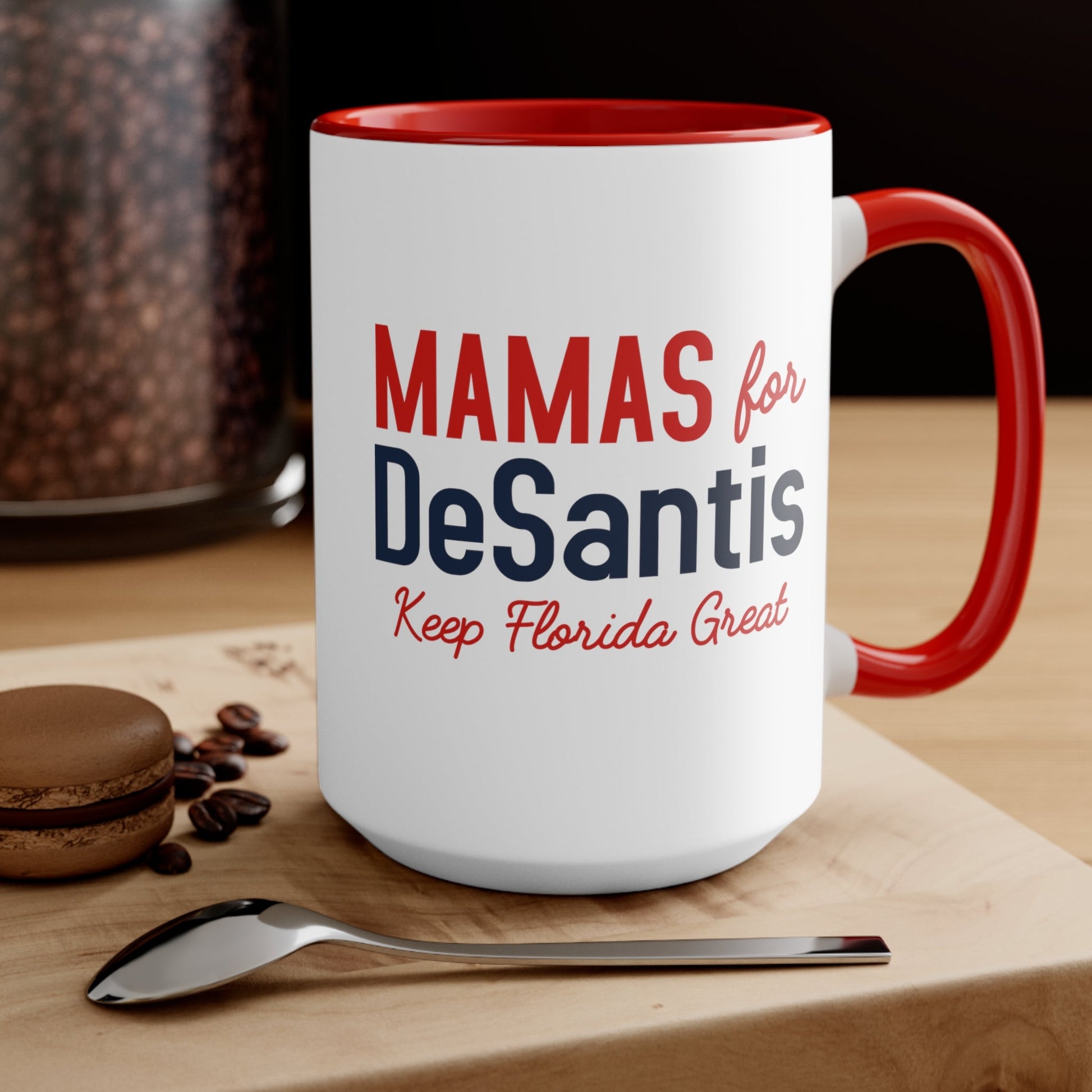 Mamas for DeSantis Mug (2 sizes, 3 colors) - PatriotDepot.com