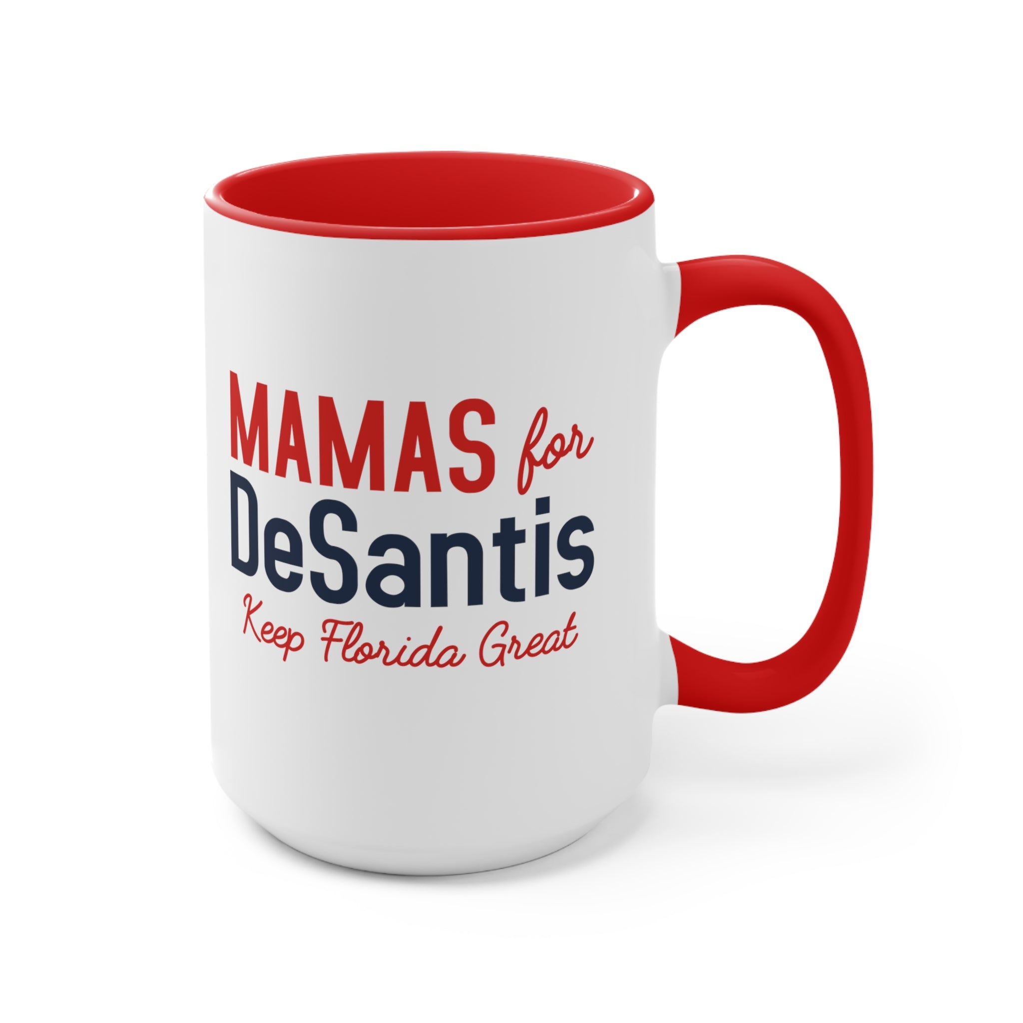 Mamas for DeSantis Mug (2 sizes, 3 colors) - PatriotDepot.com