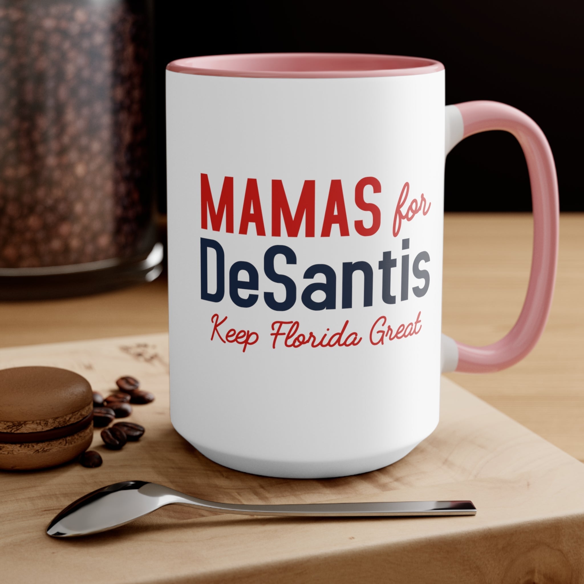 Mamas for DeSantis Mug (2 sizes, 3 colors) - PatriotDepot.com