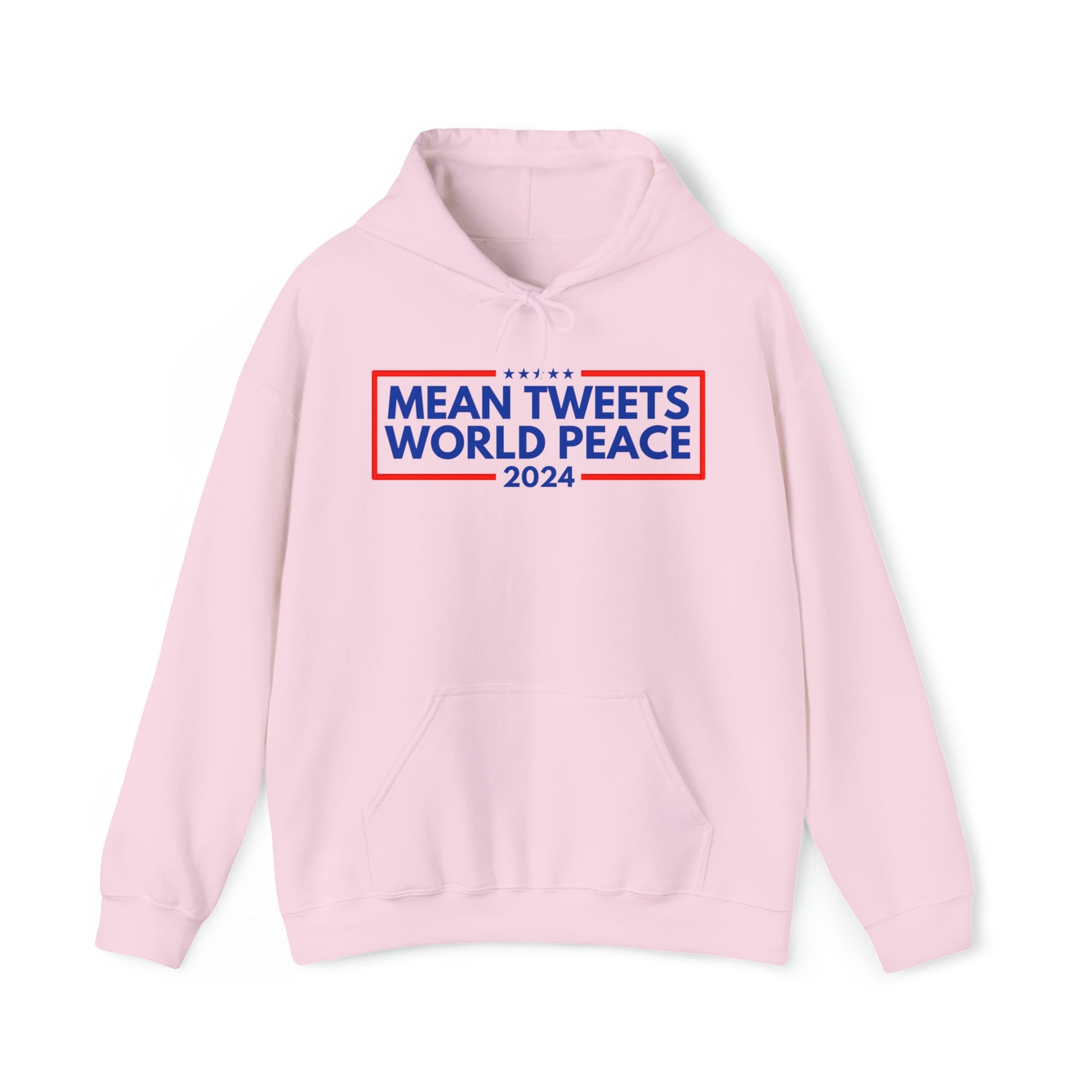 Mean Tweets World Peace 2024 Hoodie - PatriotDepot.com